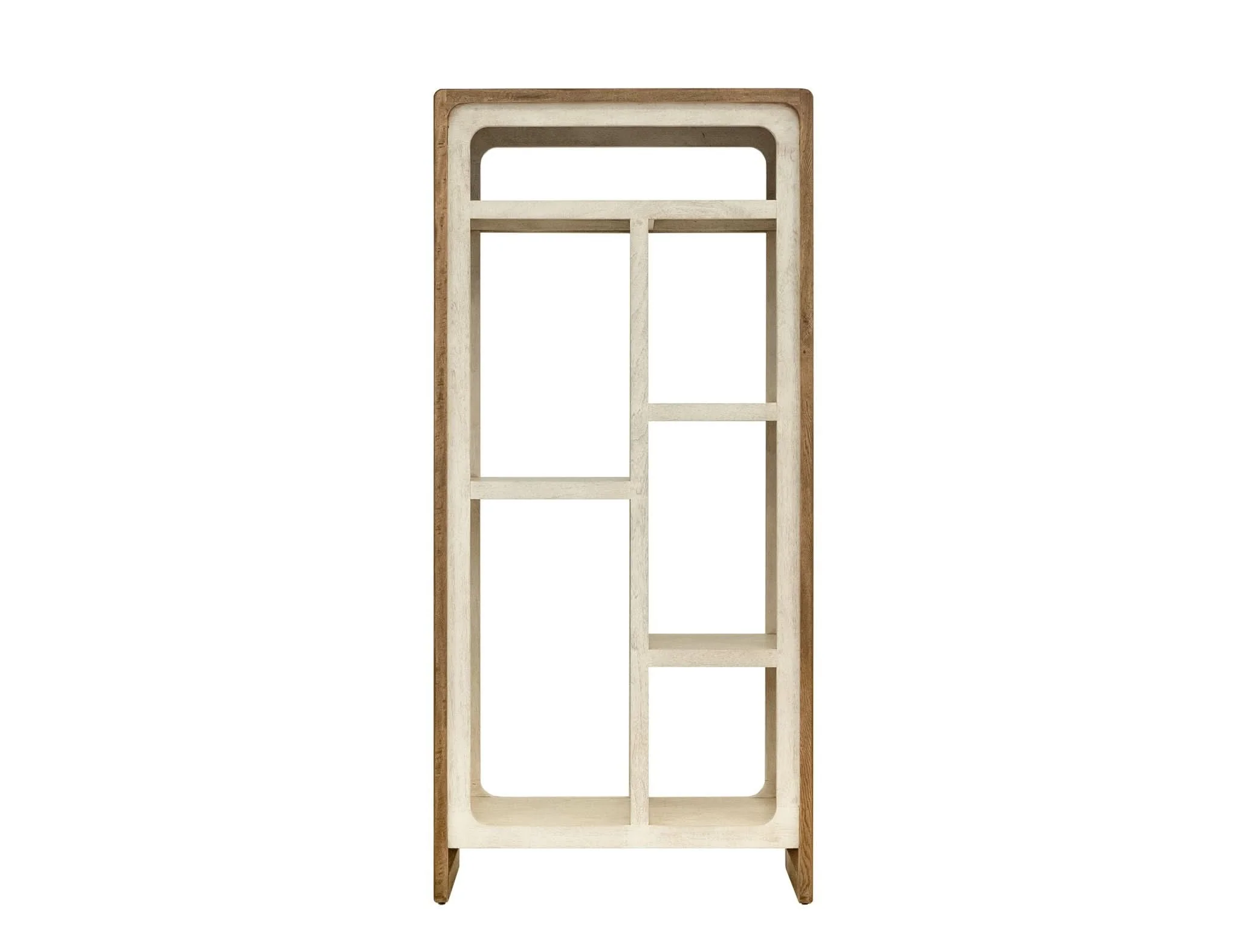 Evoke - Bookcase - Ivory / Brown - Image 2