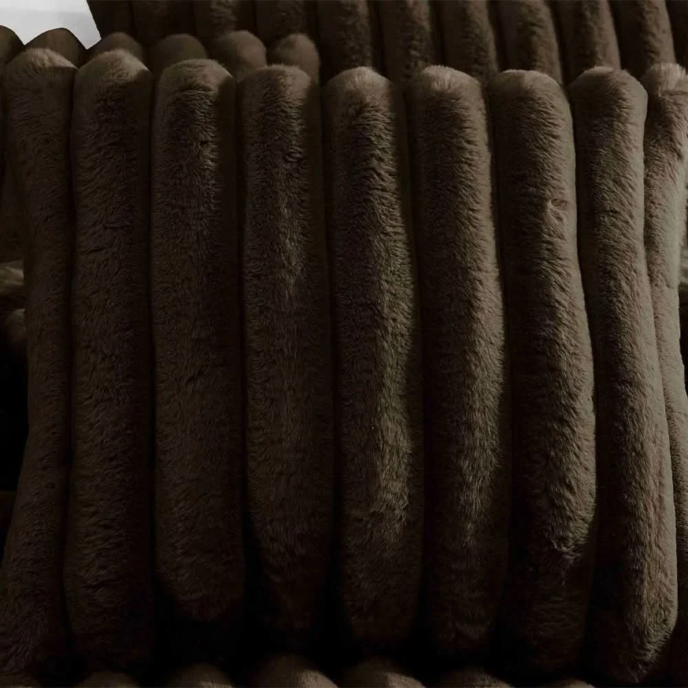 Evolve Brown or Taupe 4PC Comforter Set with Modern Textured Style - Image 7
