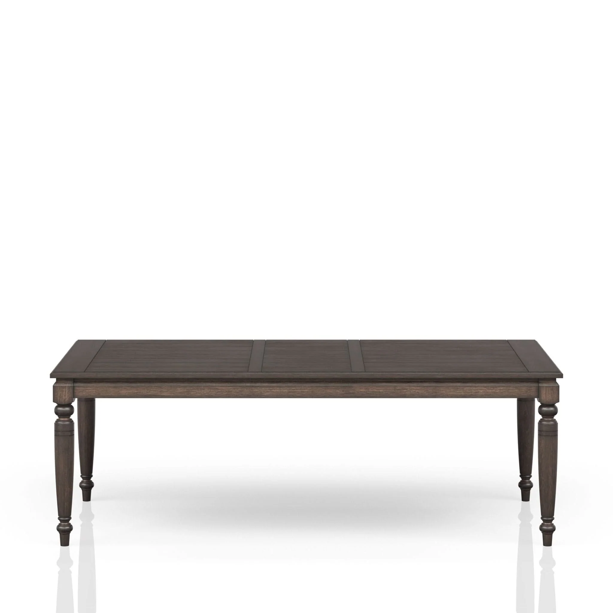 Extendable Dining Table - Coffee - Image 2