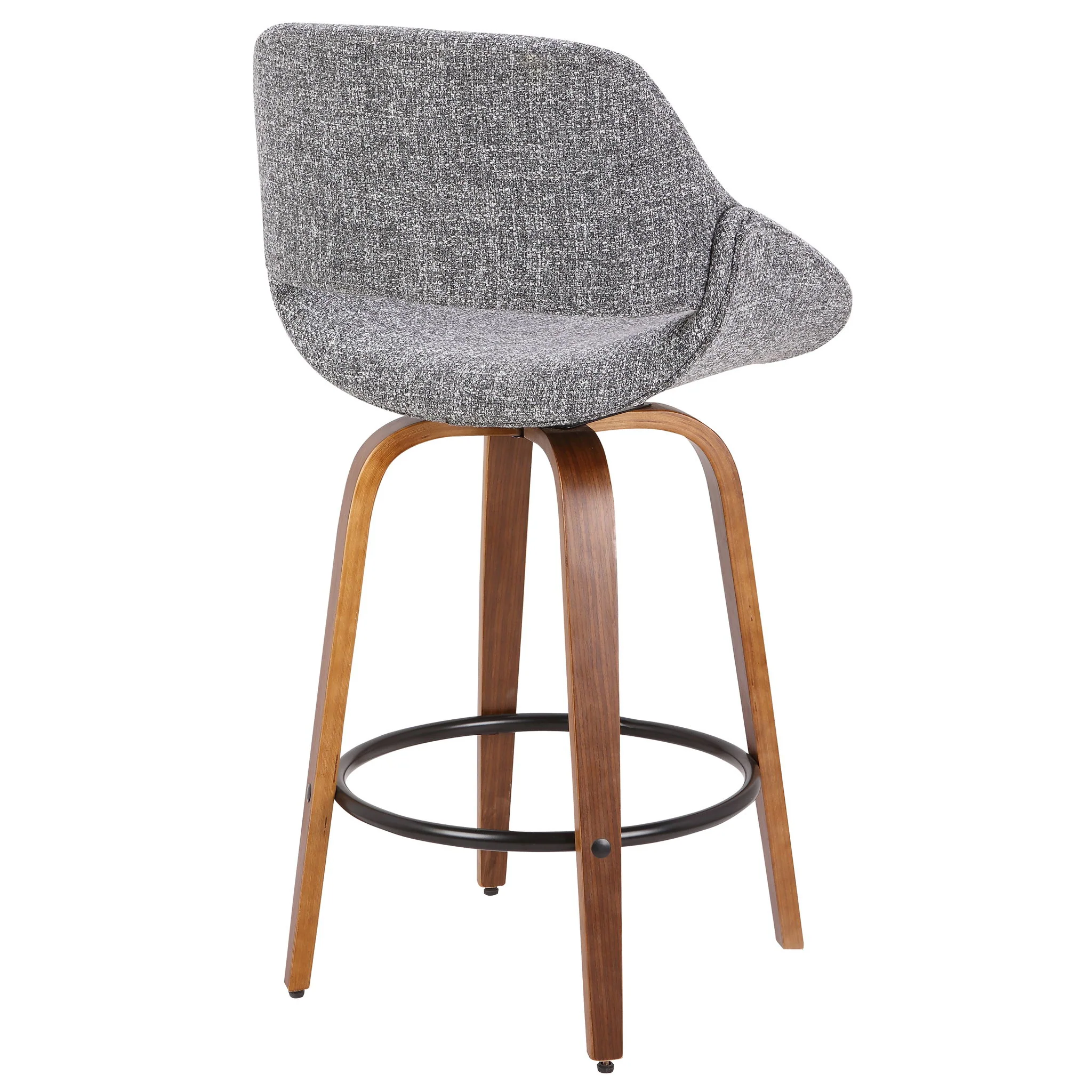 Fabrico - Mid Century Inviting Design Modern Counter Stool - Image 3