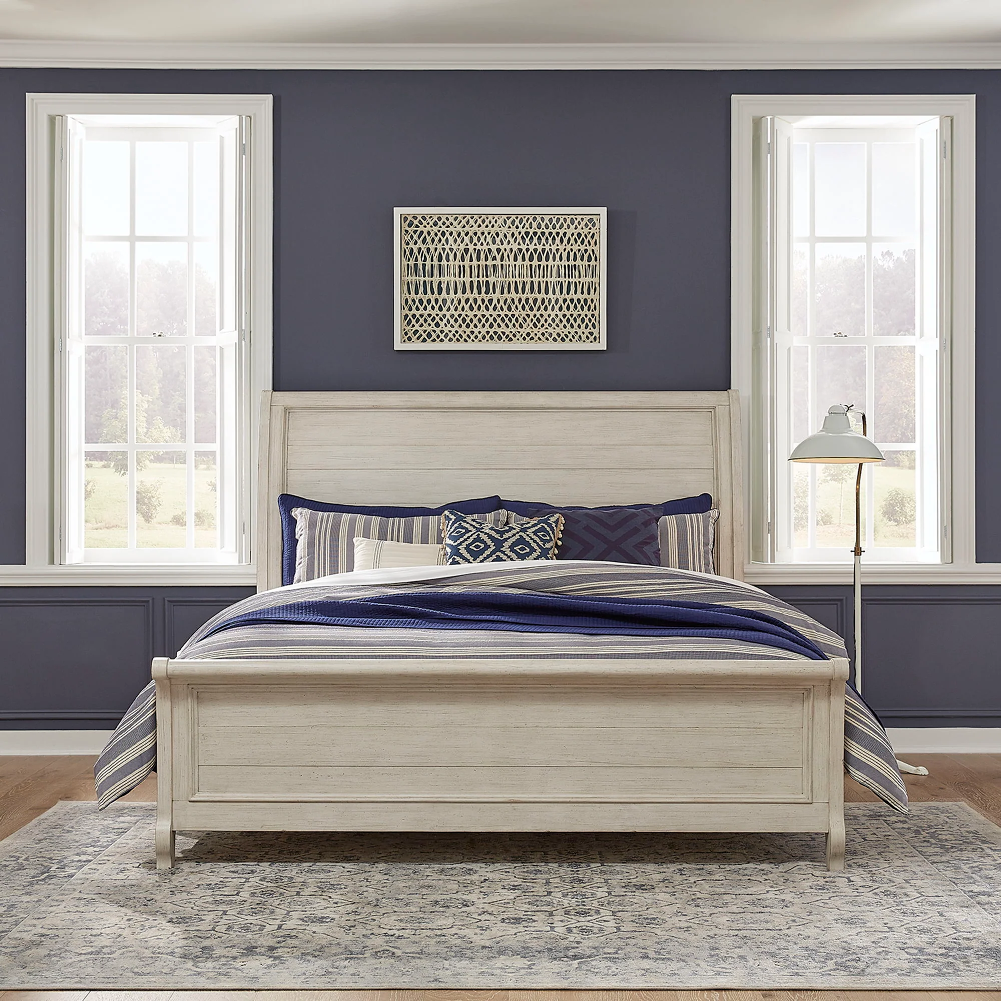 Farmhouse Reimagined - Sleigh Bed