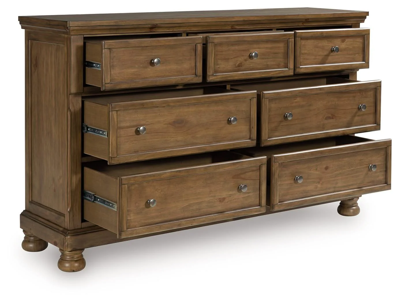 Feddinger - Dresser - Medium Brown - Image 4