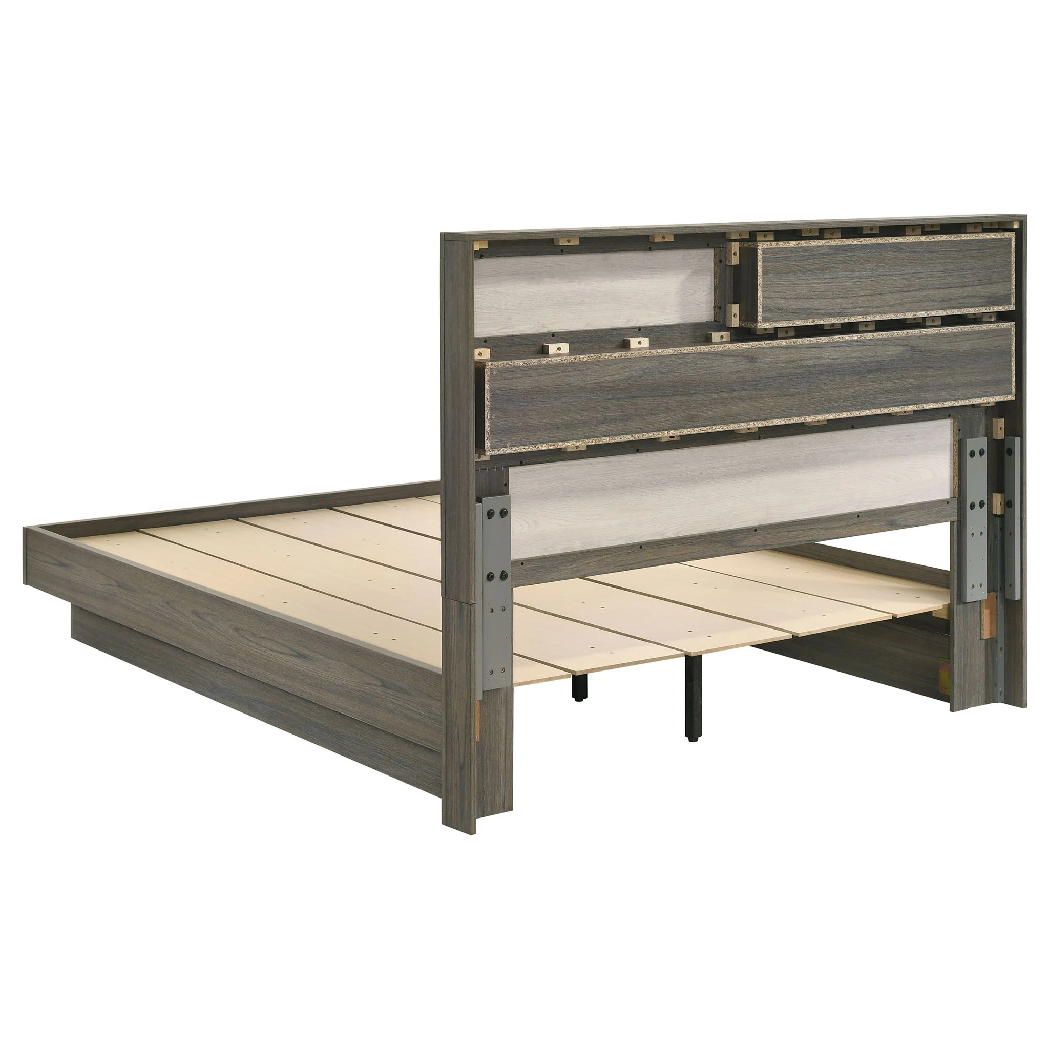Fenwick 4-piece Queen Bedroom Set Grey Oak - Image 3
