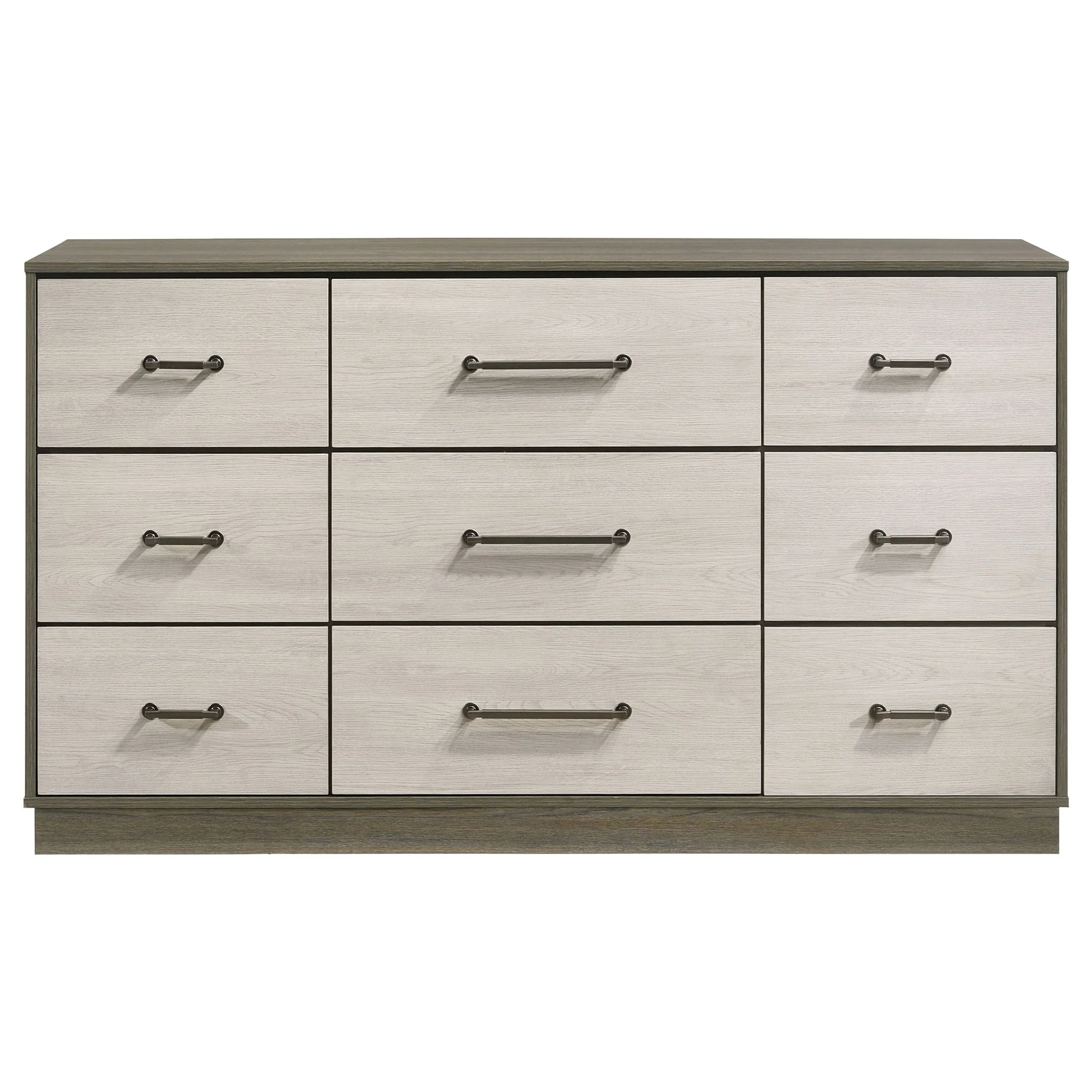 Fenwick 9-drawer Dresser Grey Oak - Image 2
