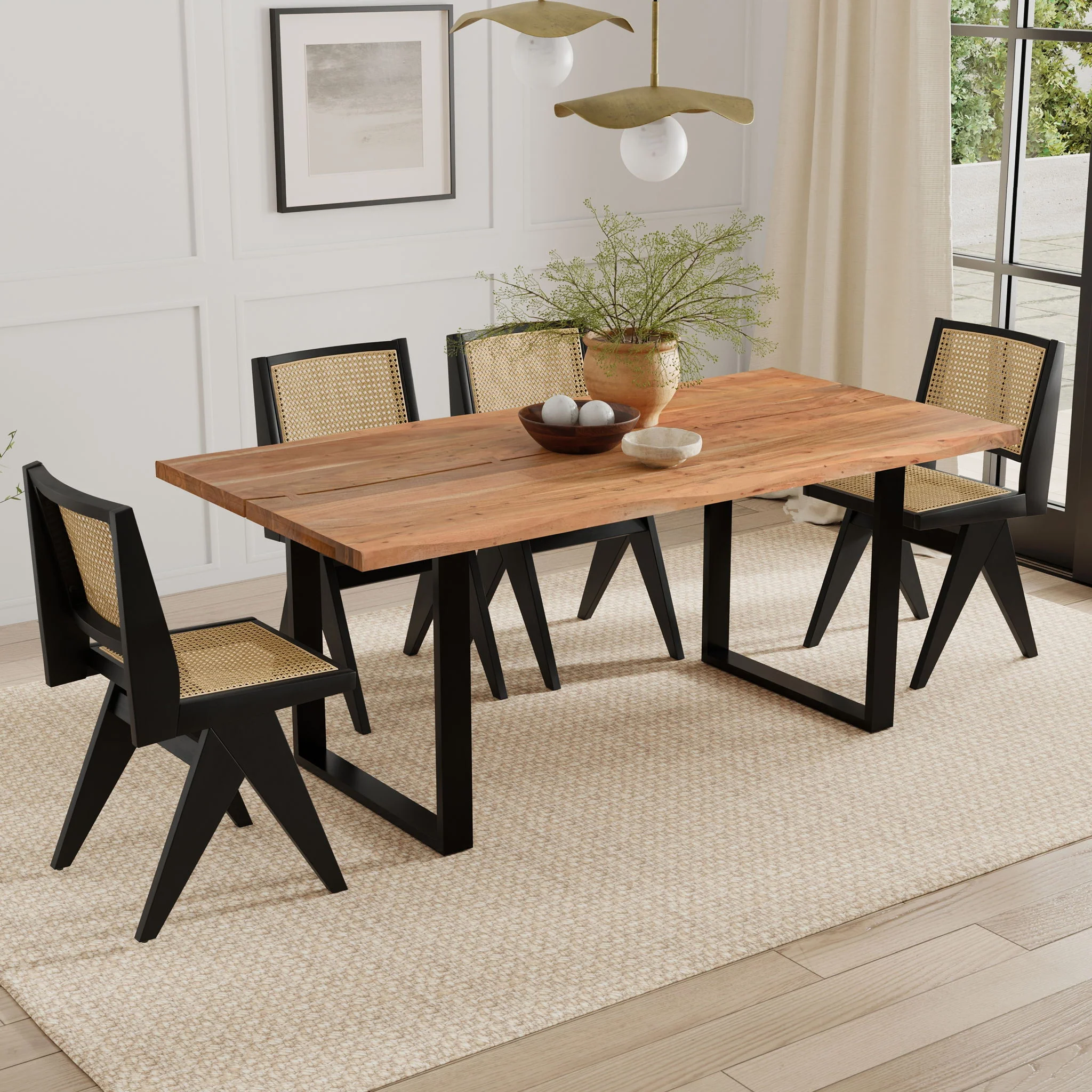 Fieldcrest - Handcrafted Dining Table - Image 5