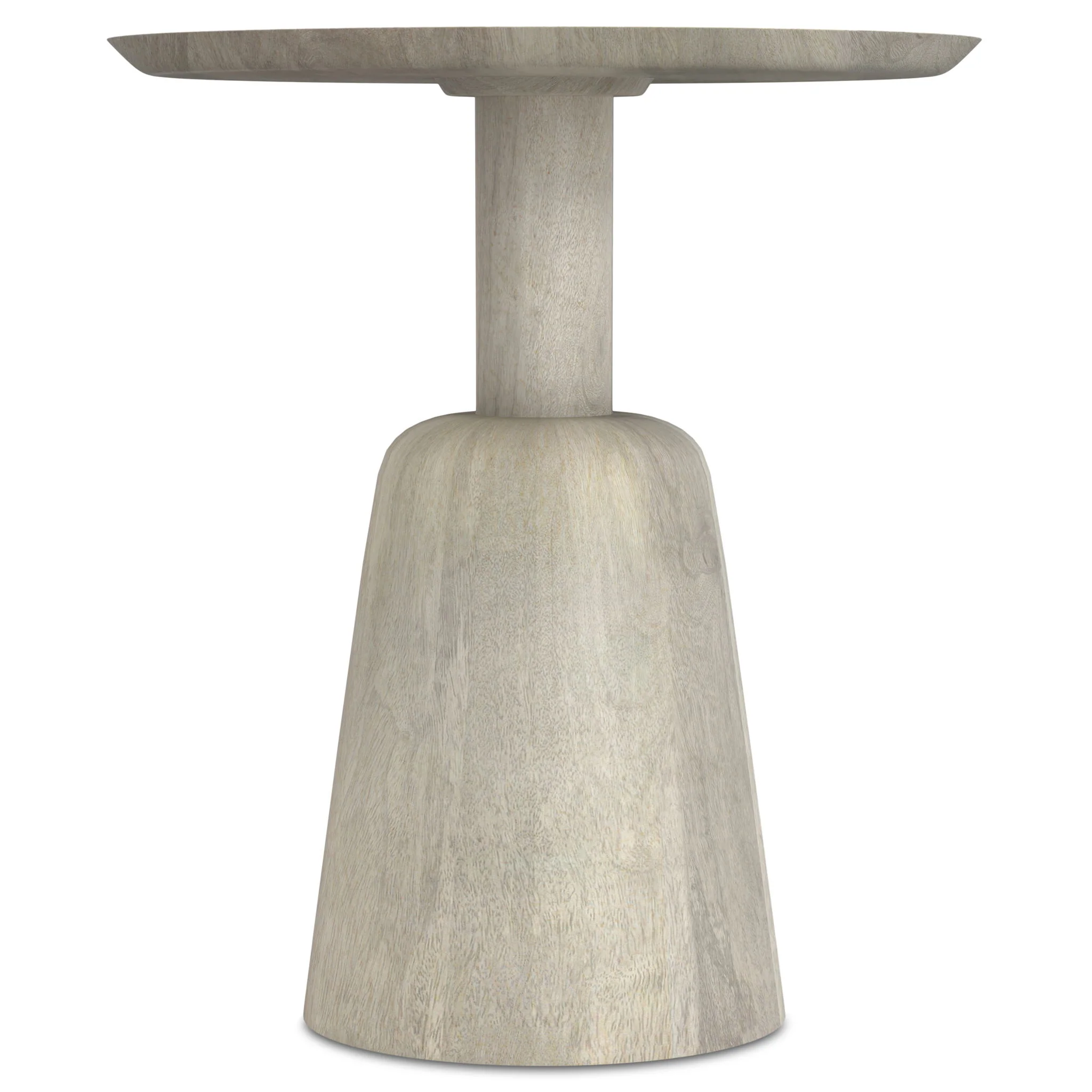 Finchley - Side Table - White Washed - Image 4