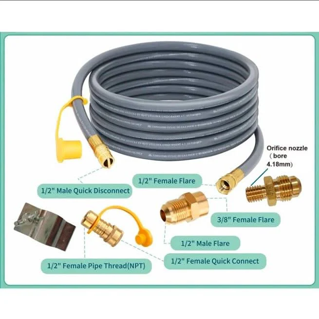 Fire Pit Gas Conversion Kit - Gray - Image 3