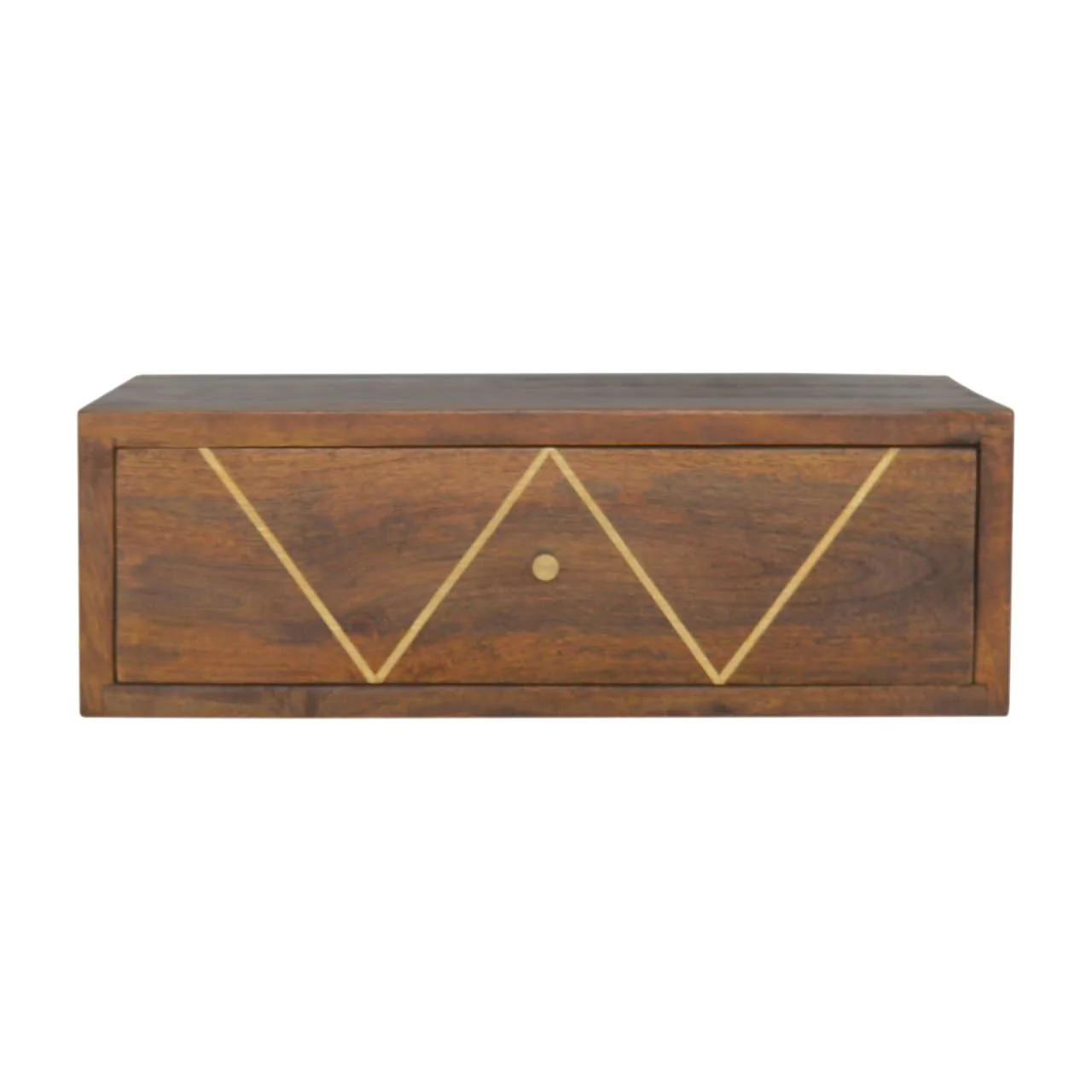 Floating Bedside Table - Chestnut - Image 3