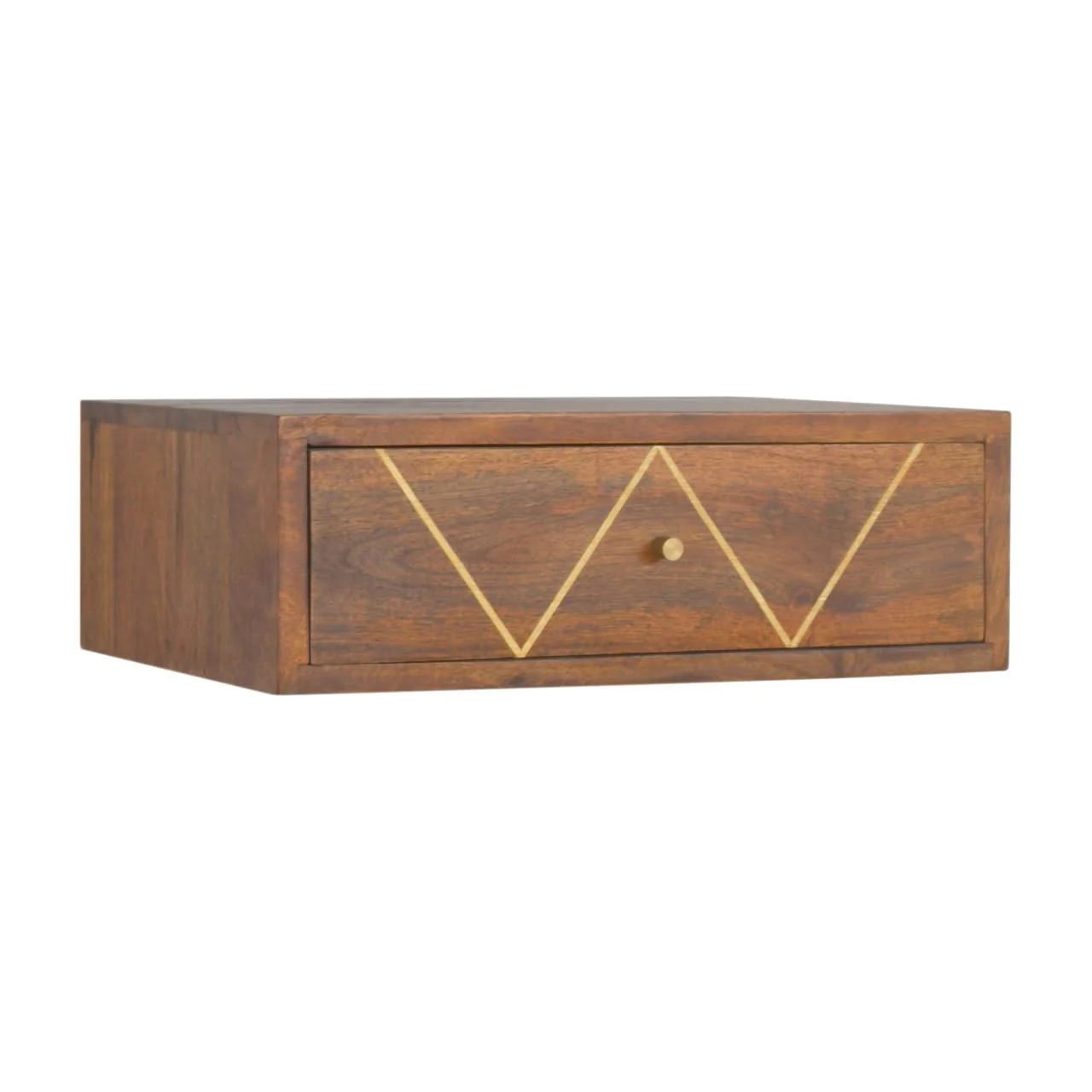 Floating Bedside Table - Chestnut - Image 4