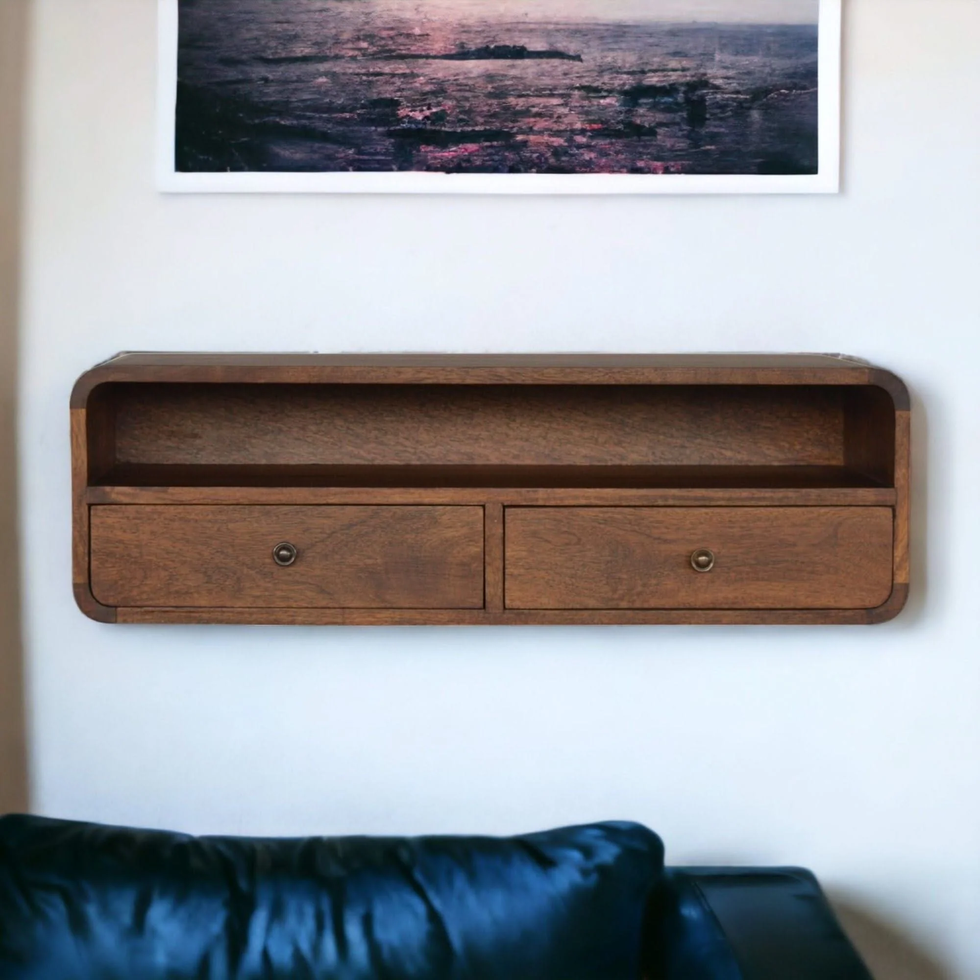 Floating Open Console - Chestnut - Image 3