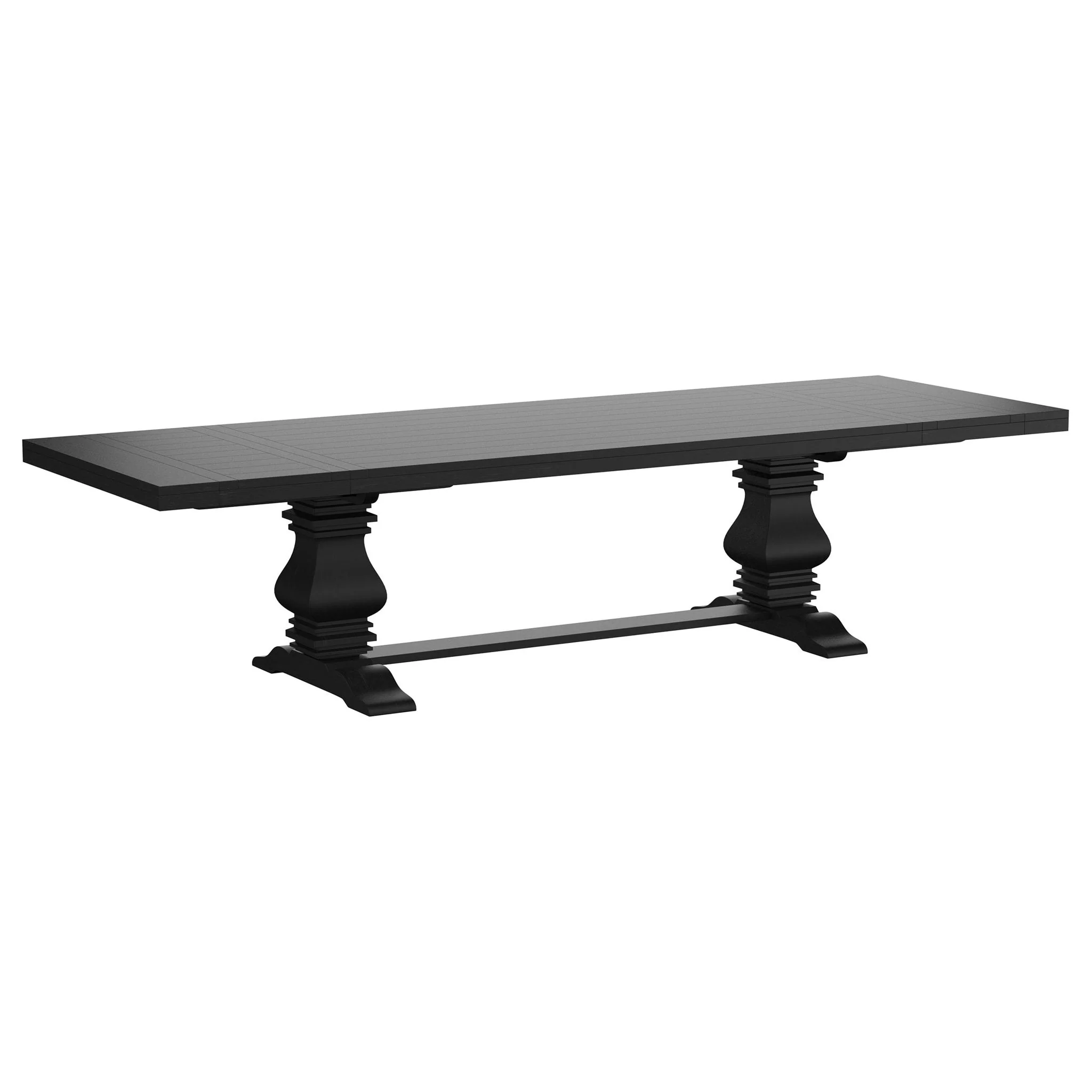 Florence 7-piece 126-inch Extension Dining Table Set Grey - Image 4