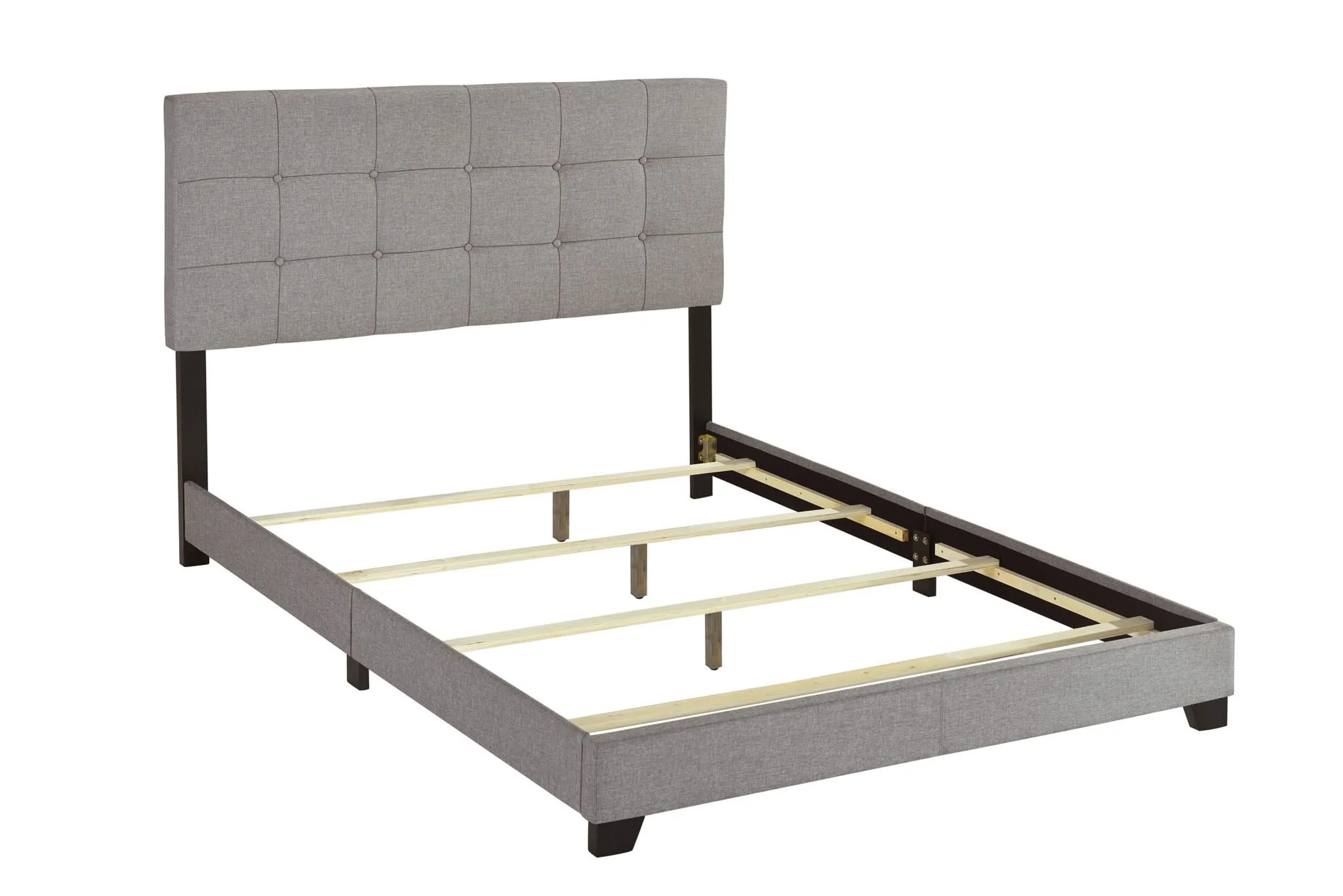 Florence - Queen Bed - Gray - Image 2