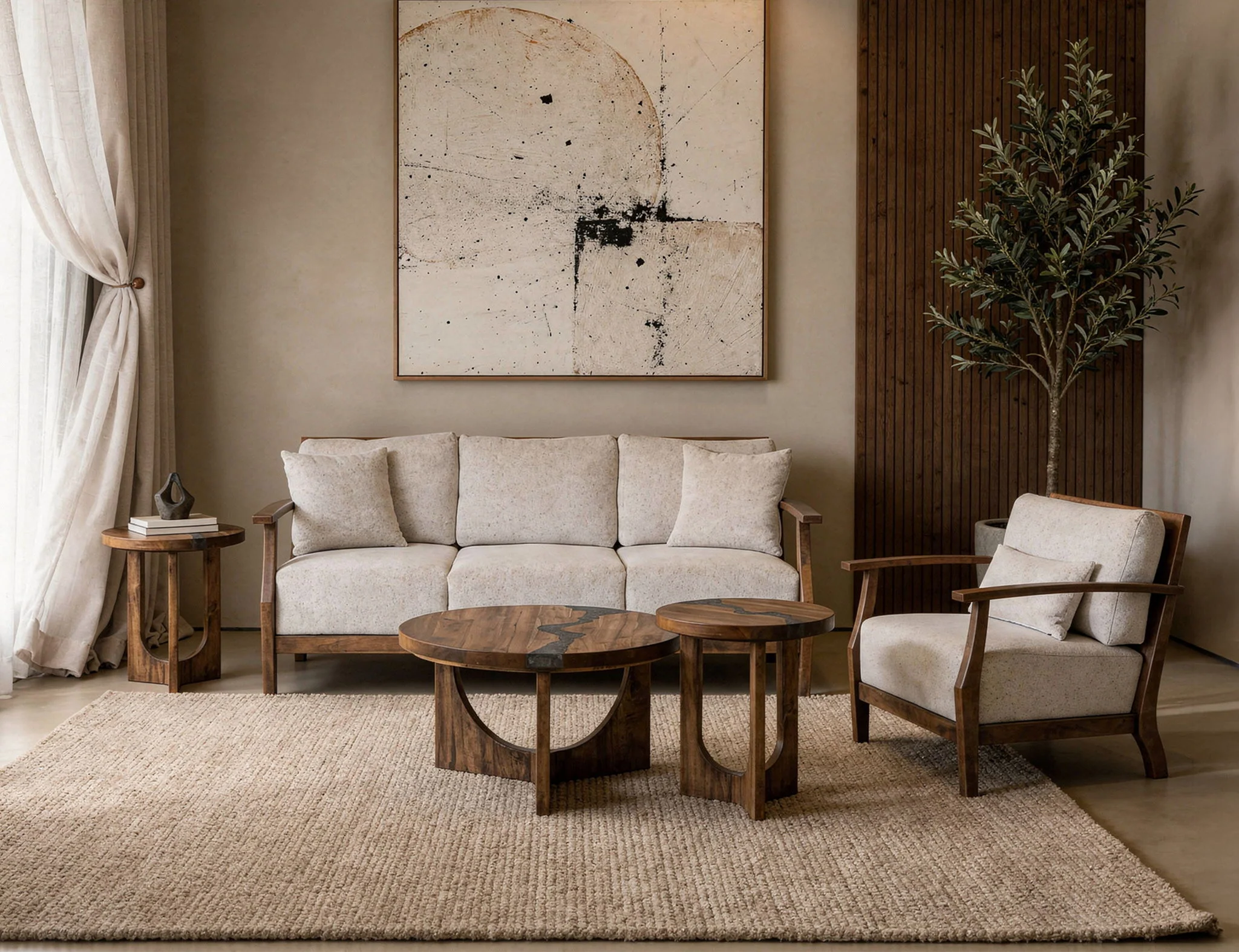 Forest - Sofa - Brown / Beige - Image 2