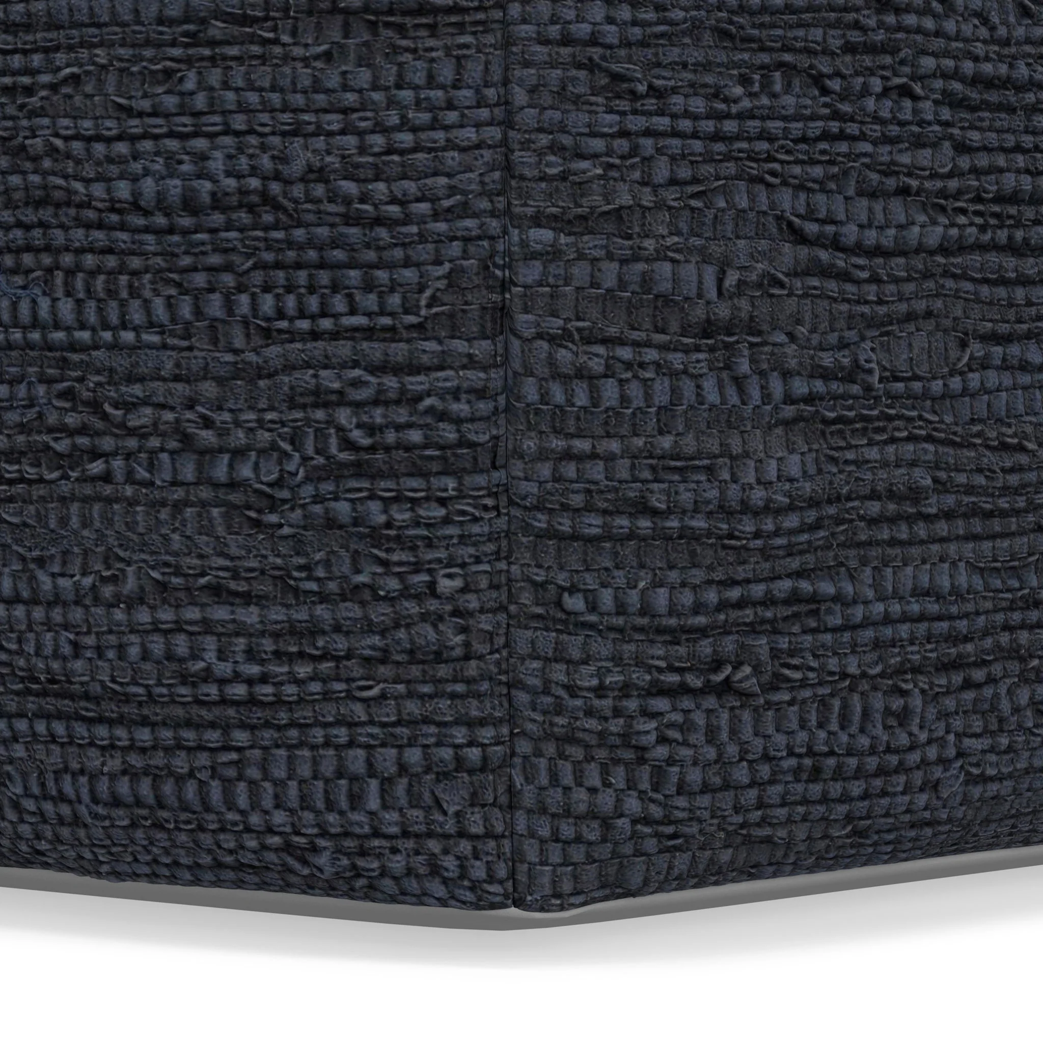 Fredrik - Handcrafted Square Pouf - Image 8