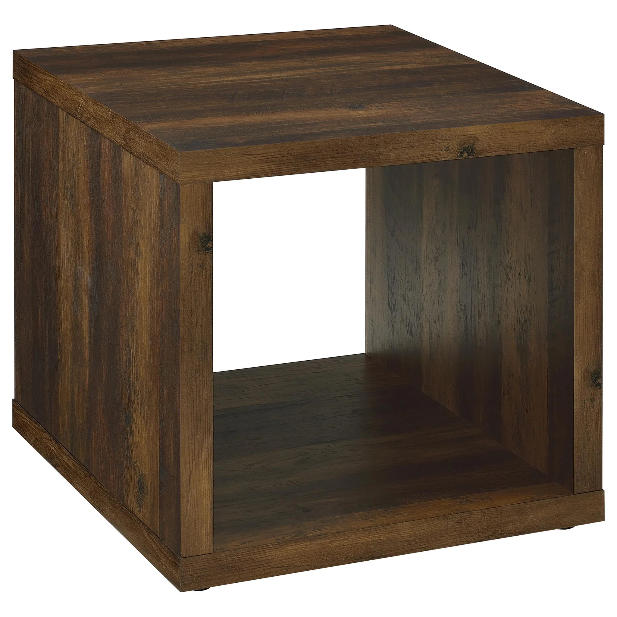 Frisco 2-piece Coffee and End Table Set Dark Pine - Image 4