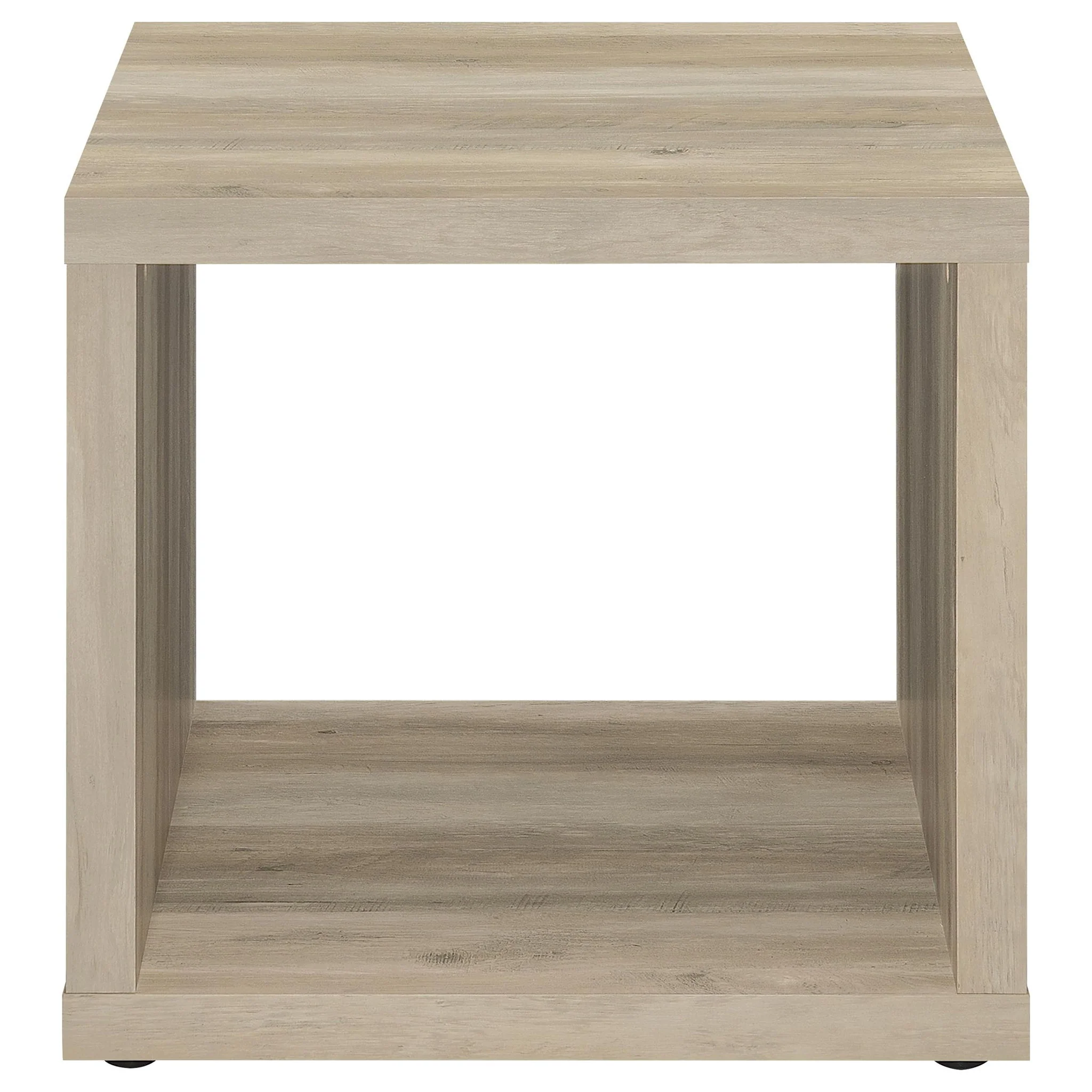 Frisco 2-piece Coffee and End Table Set Distressed Pine - Image 4