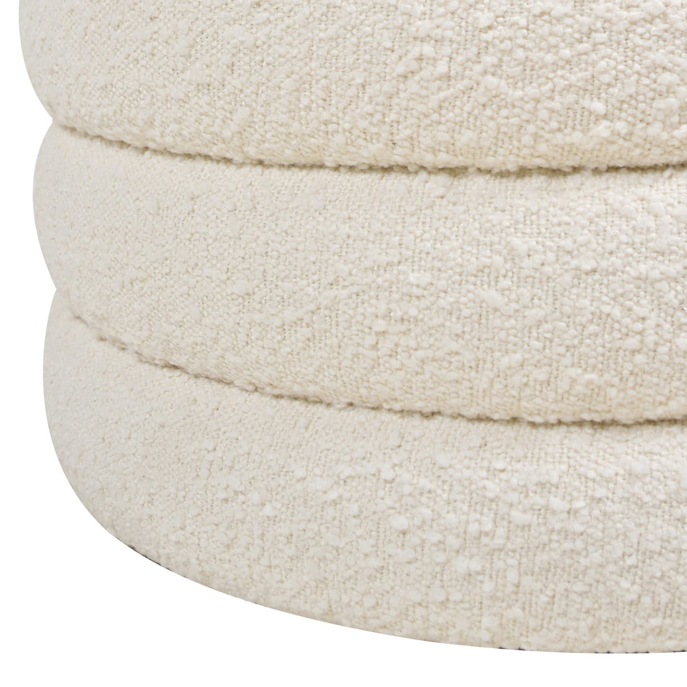 Fuji - Oversized Round Storage Ottoman - Image 18