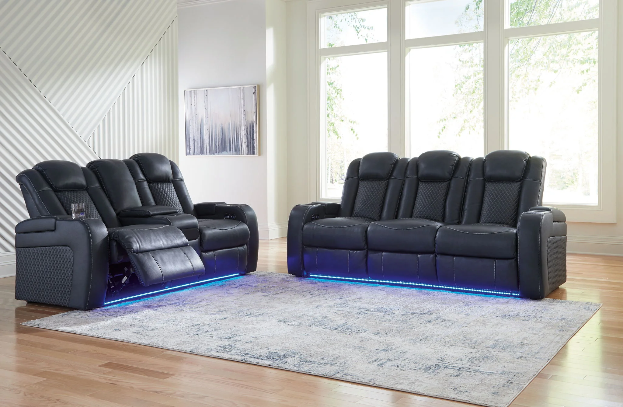Fyne-dyme - Reclining Living Room Set - Image 2