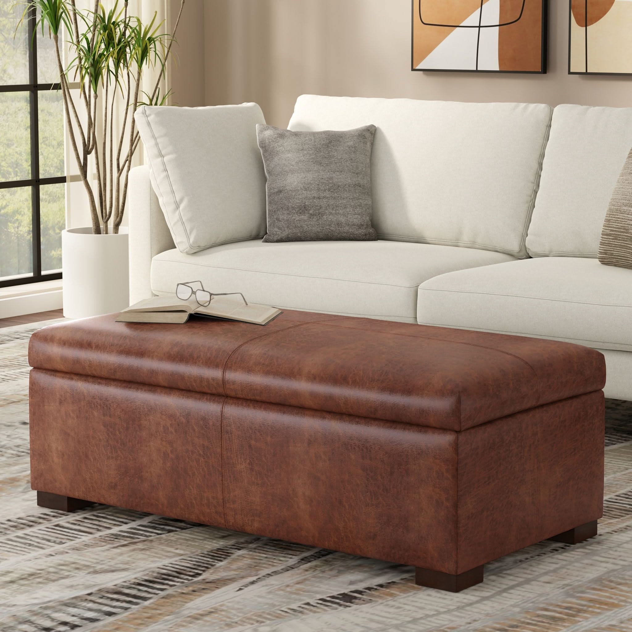 Gabbie - Coffee Table Upholstered Storage Ottoman - Image 21