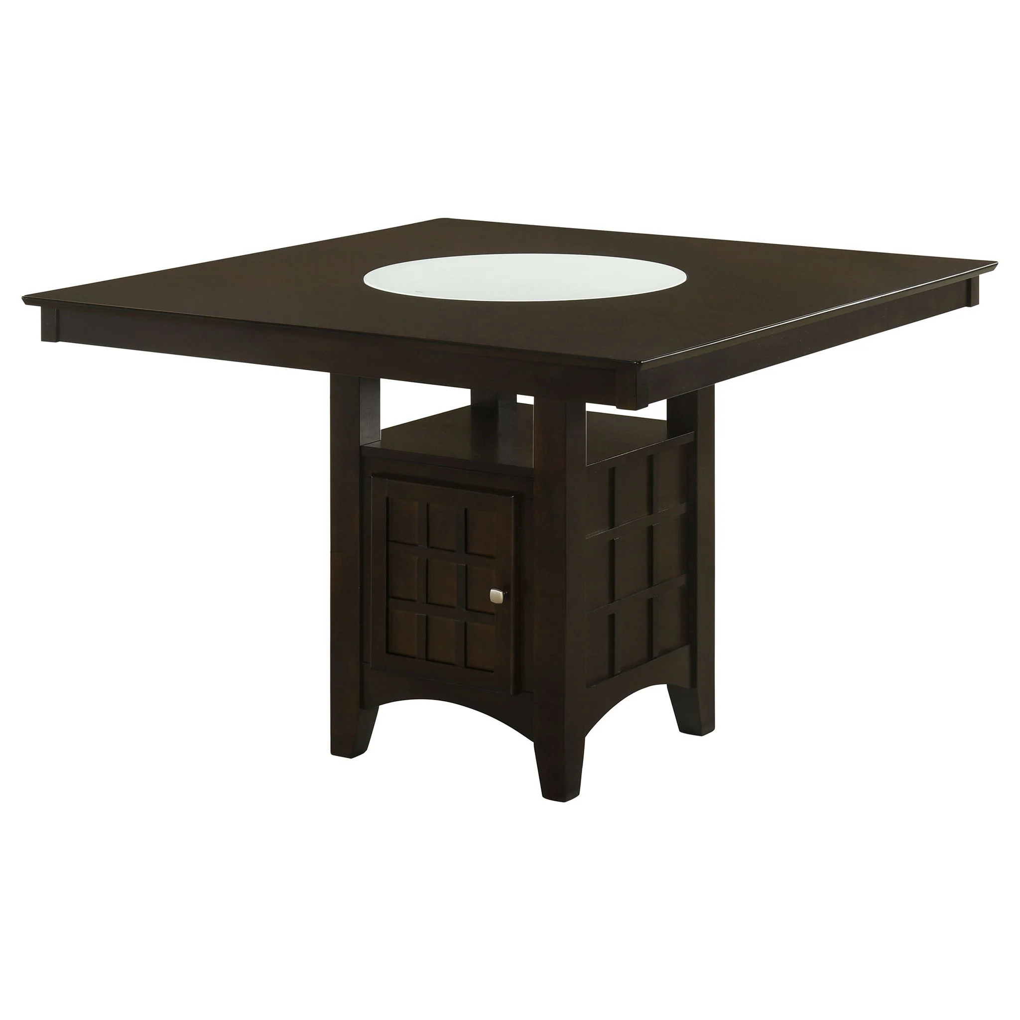 Gabriel 7-piece Square Counter Height Dining Set Cappuccino - Image 2