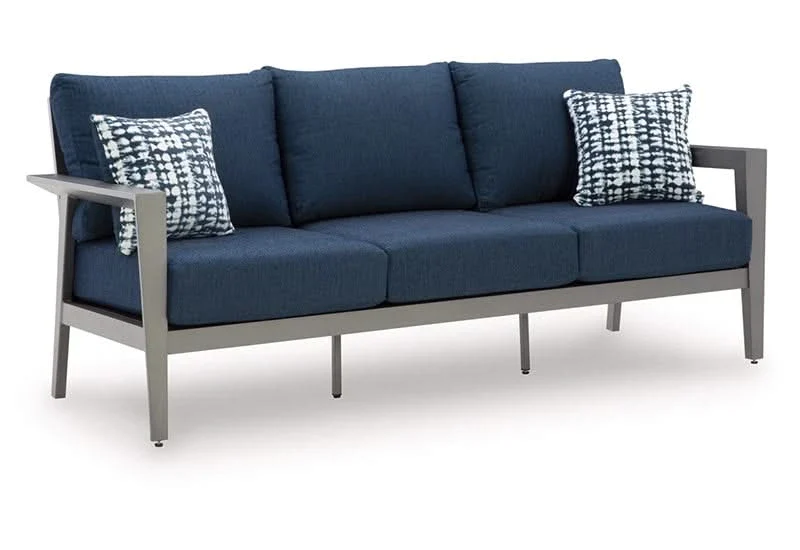 Gali Outdoor All Weather 4 PC Patio Furniture Set Includes Sofa, 2 Chairs and Coffee Table - Image 7