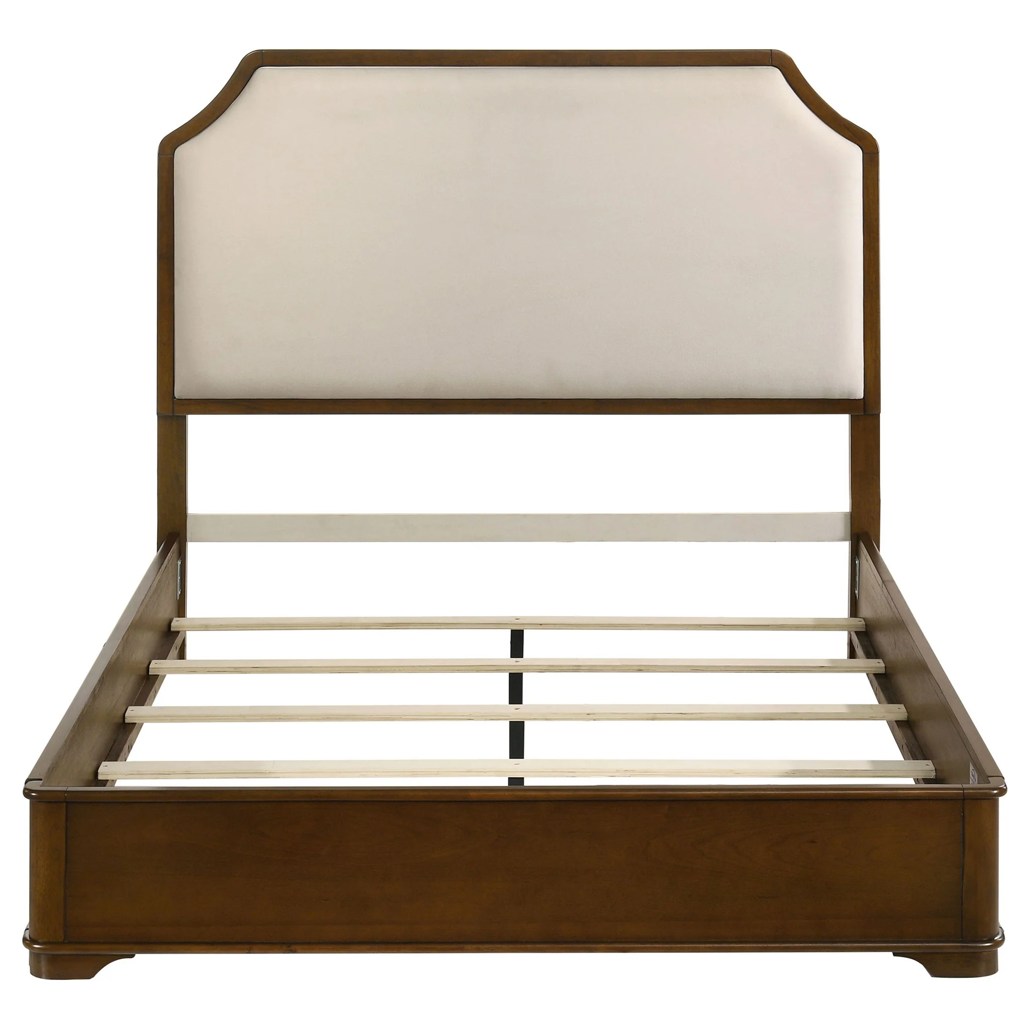 Garland 58-inch Queen Panel Bed Cream and Brown Cherry - Image 4