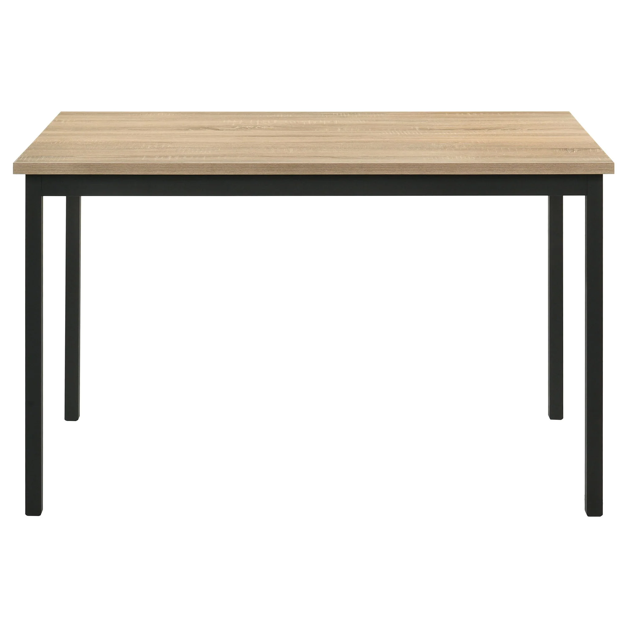Garza 5-piece Rectangular Dining Table Greige Oak - Image 3
