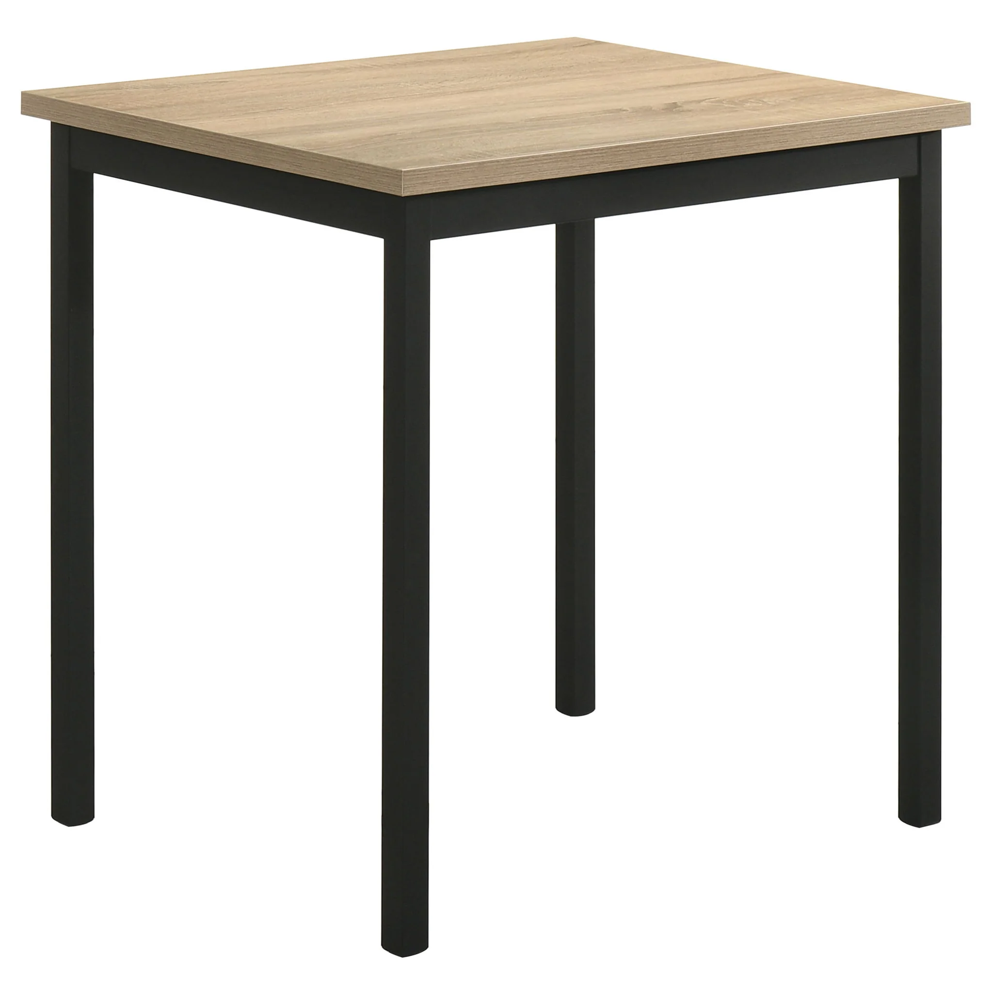 Garza 5-piece Space Saving Rectangular Dining Table Greige Oak - Image 2