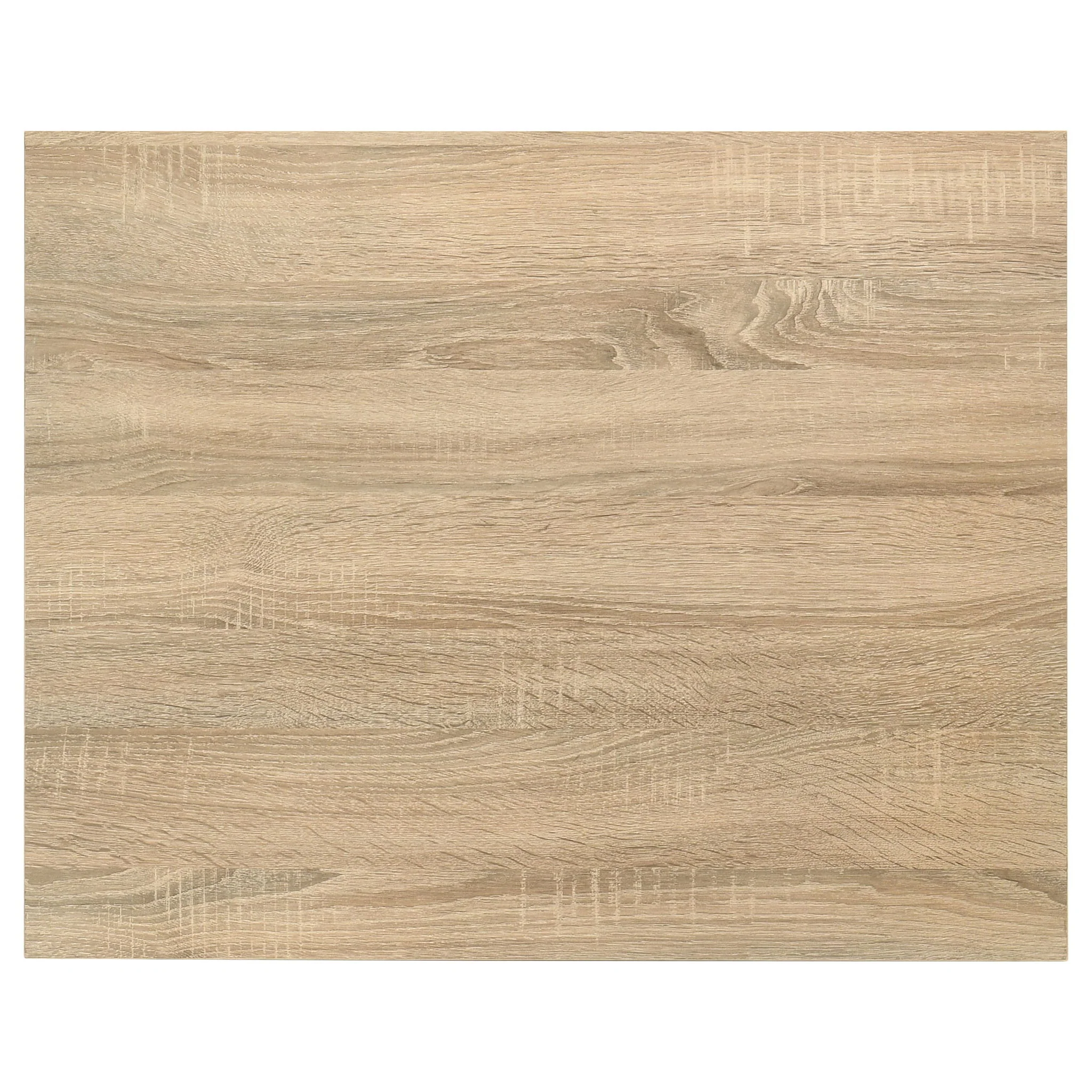 Garza Space Saving Rectangular Dining Table Greige Oak - Image 2