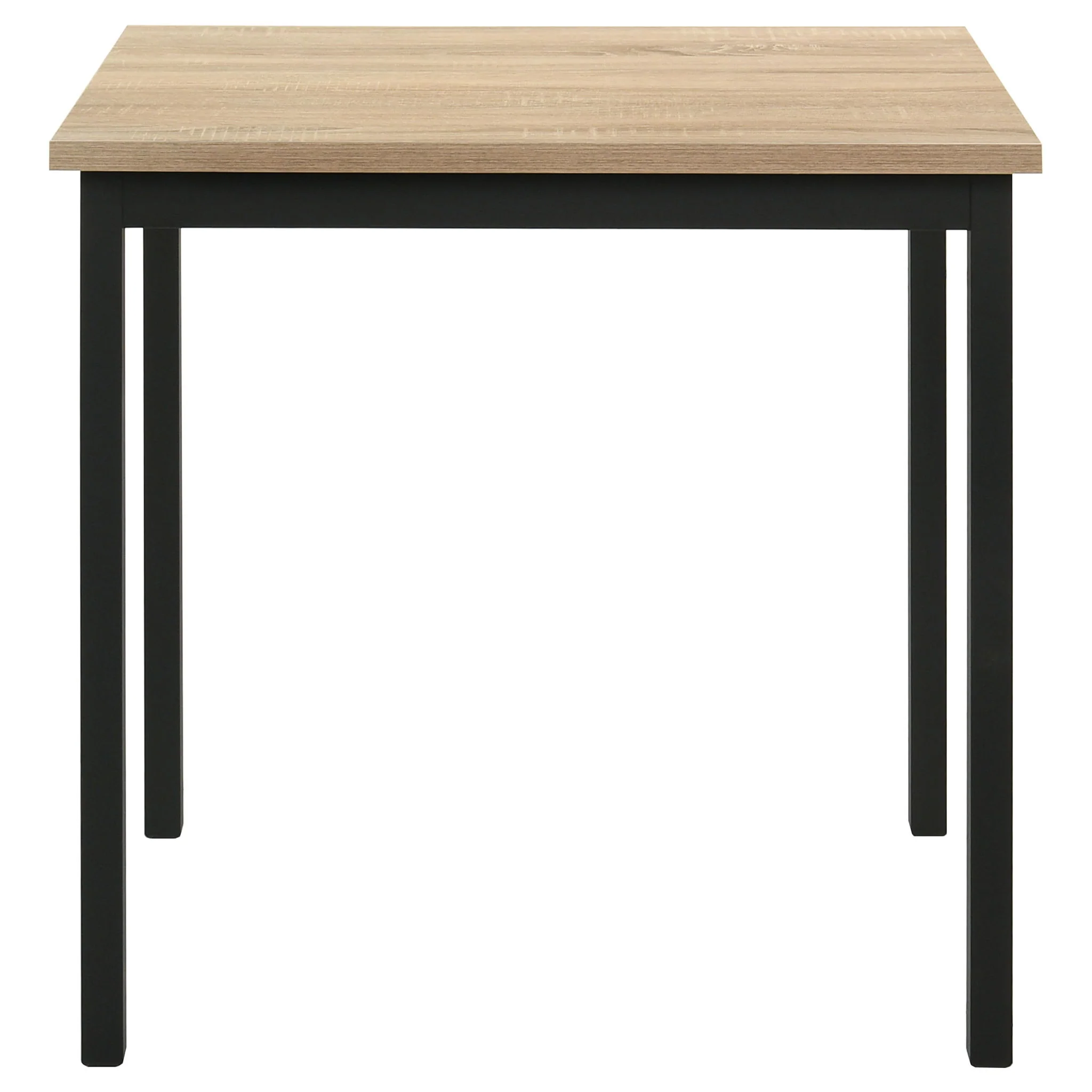 Garza Space Saving Rectangular Dining Table Greige Oak - Image 3