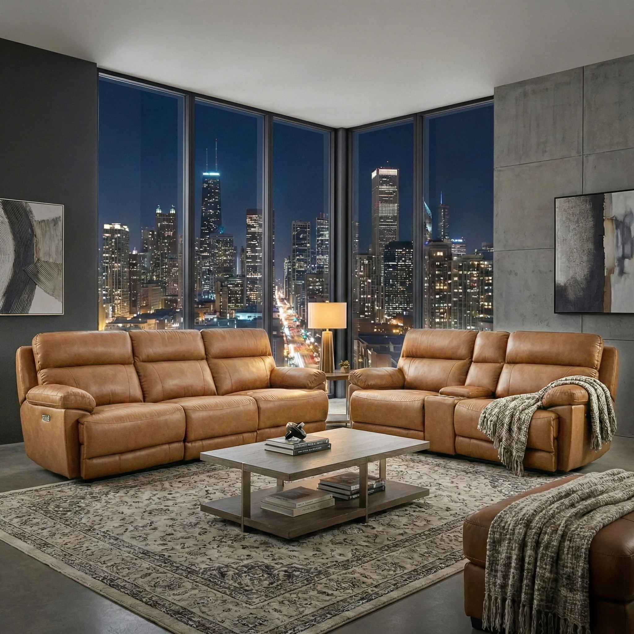 Gatlin - Dual-Power Reclining Sofa & Loveseat - Image 2
