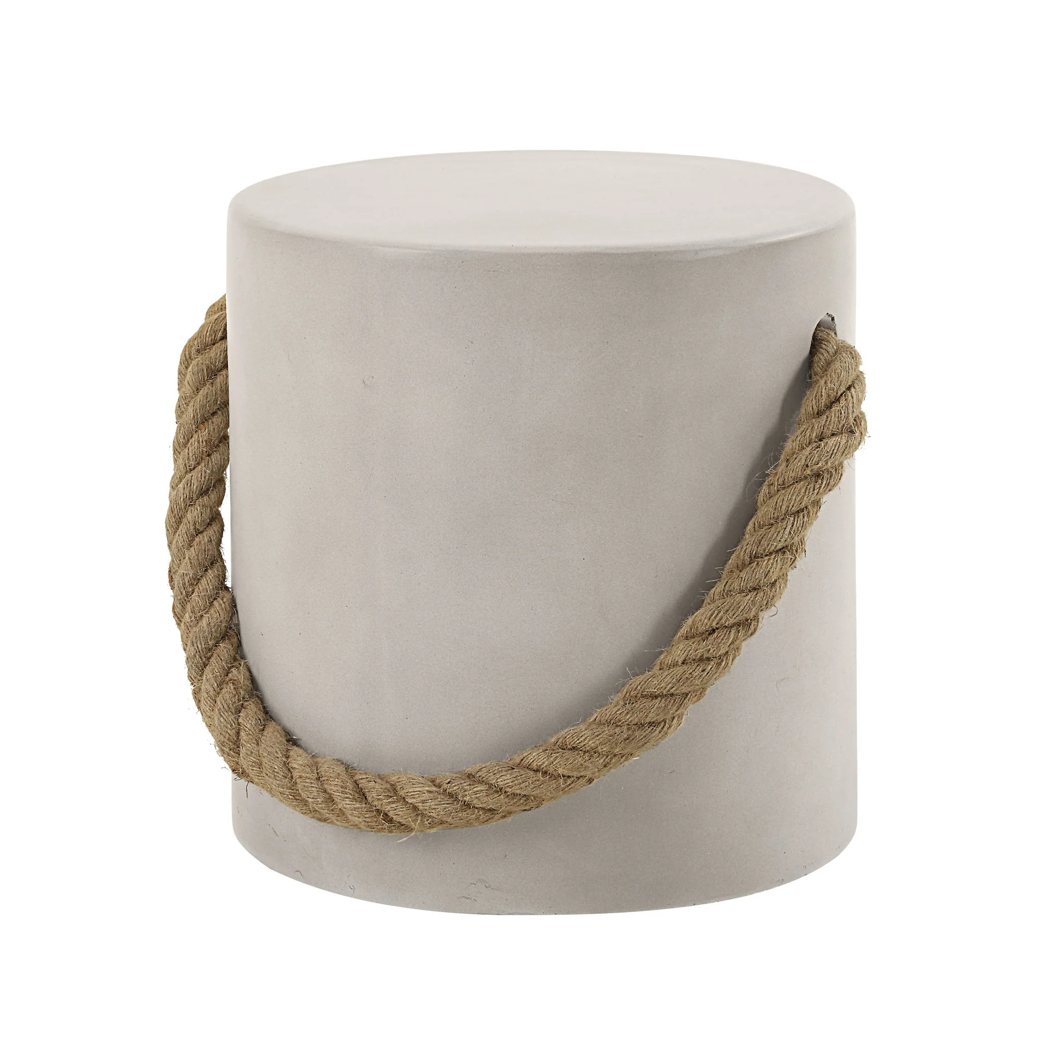Gene - Fiber Concrete Accent Table - Gray - Image 3