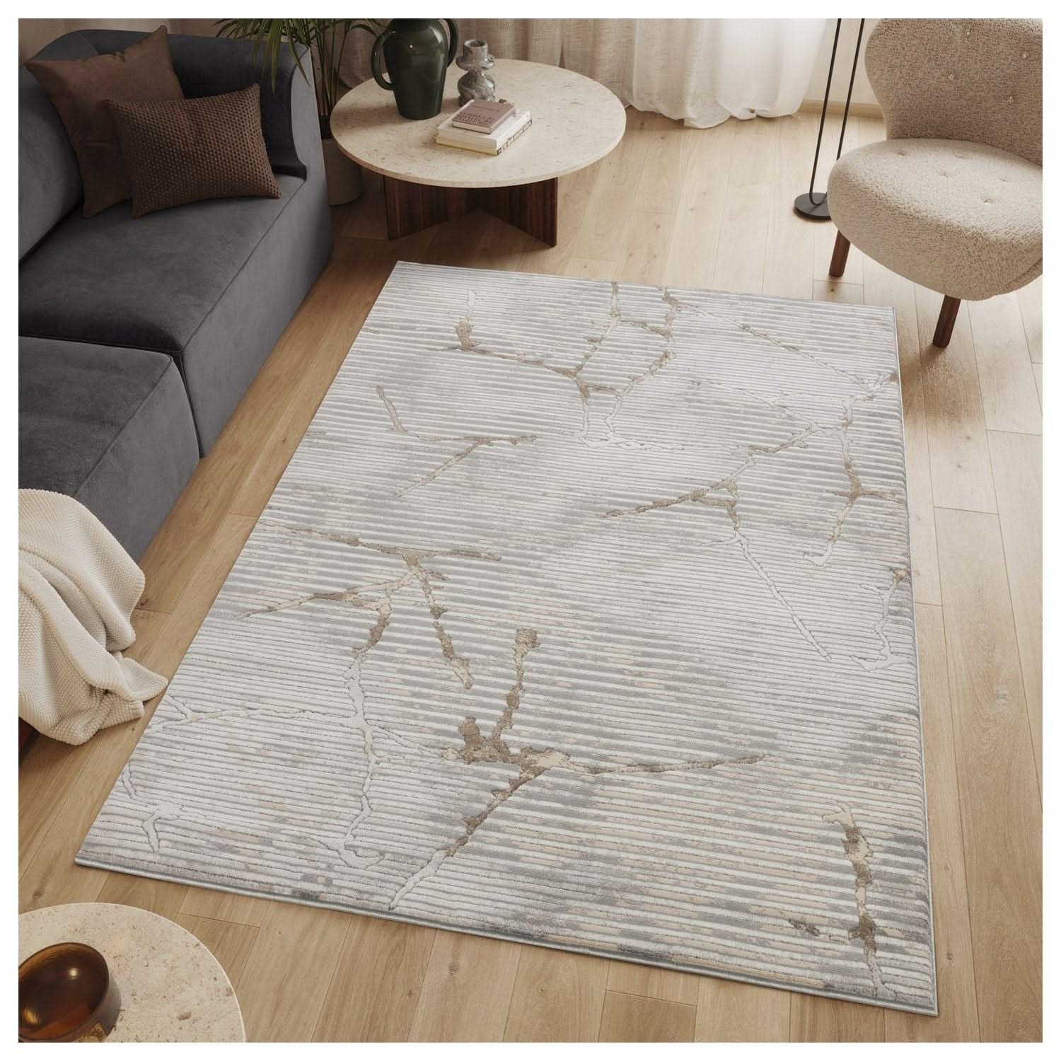 Geometrix - Rug With Geometric 3D Effect - Image 4