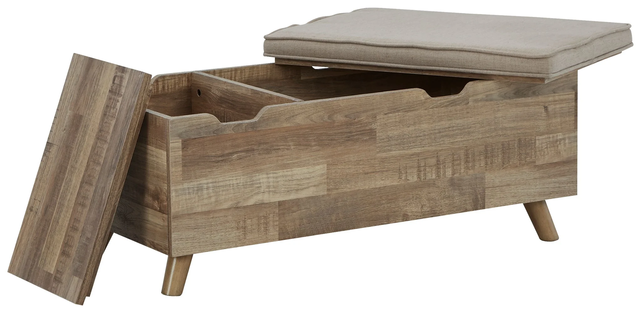 Gerdanet - Storage Bench - Beige - Image 4