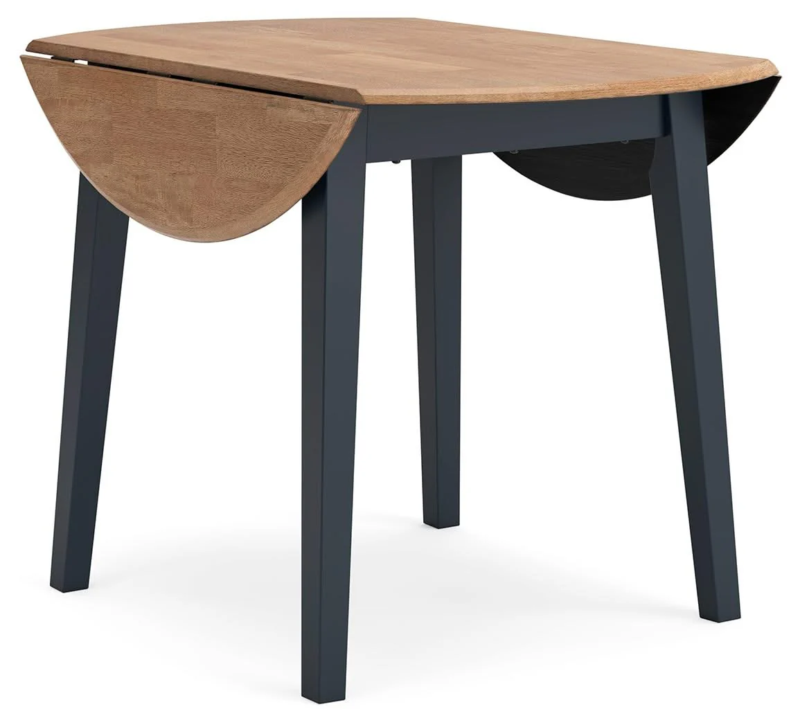 Gesthaven - Round Dining Room Drop Leaf Table - Image 12