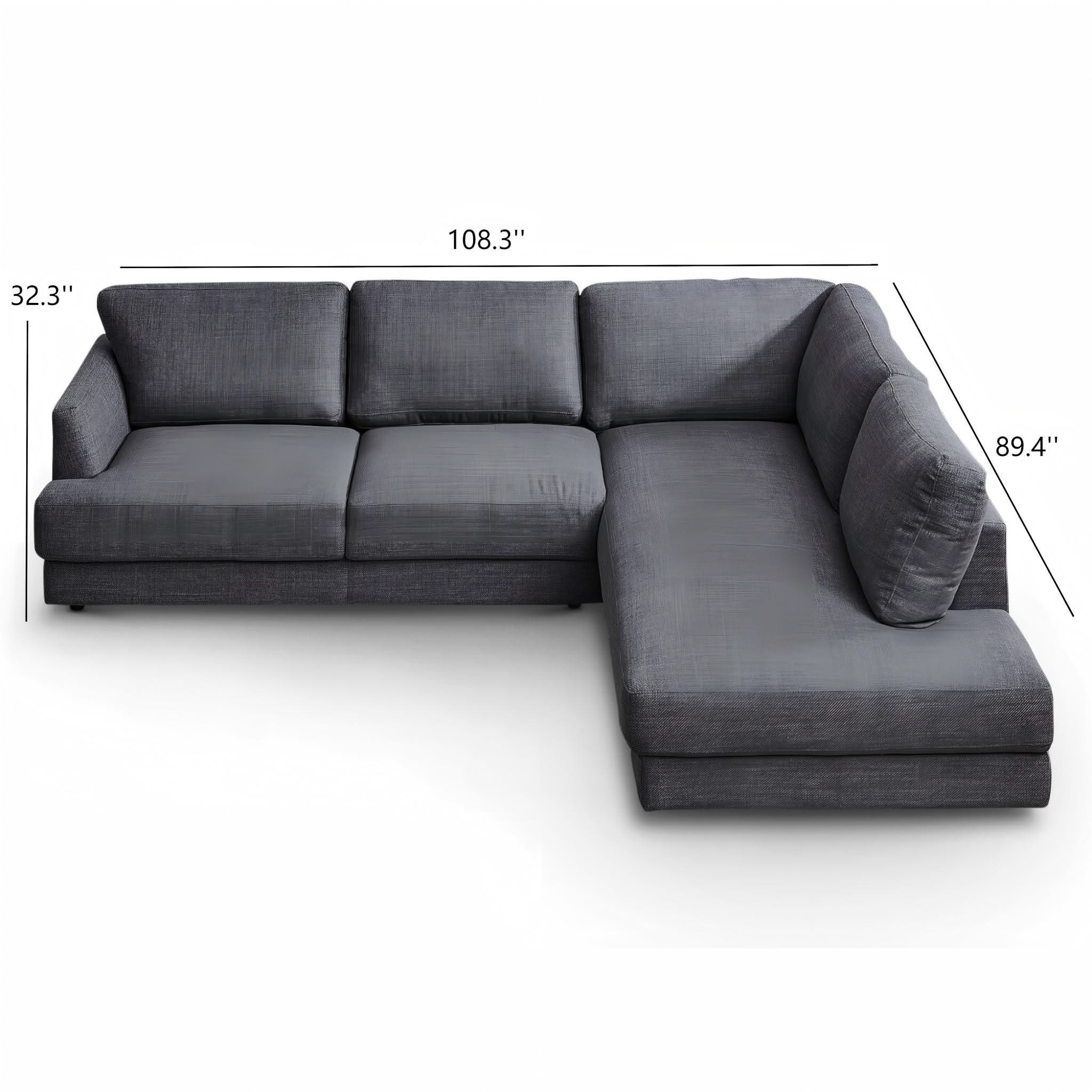 Glander - Comfortable Cozy Sectional Sofa - Image 4