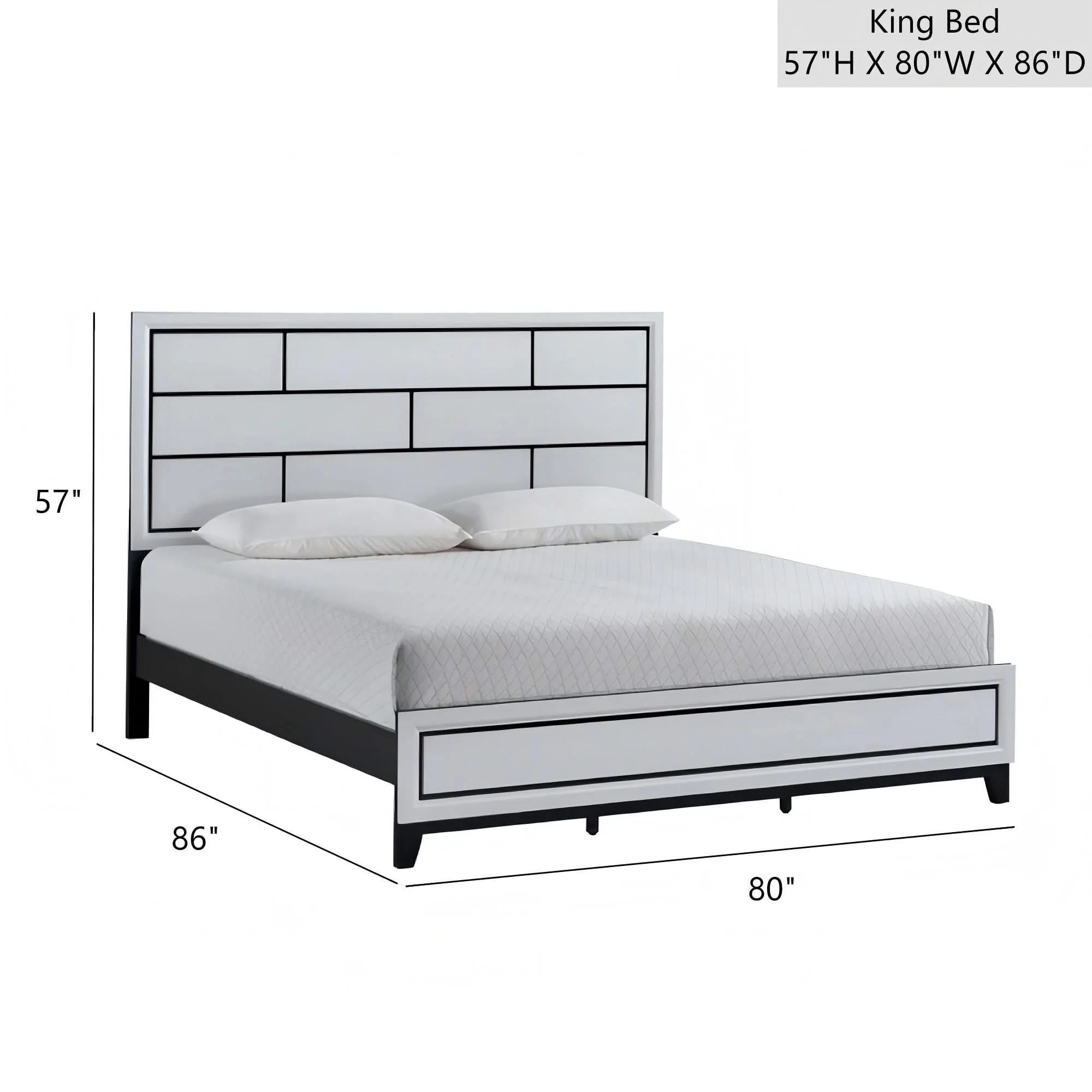 Glasgow - Bed Frame With Durable Construction - Image 3