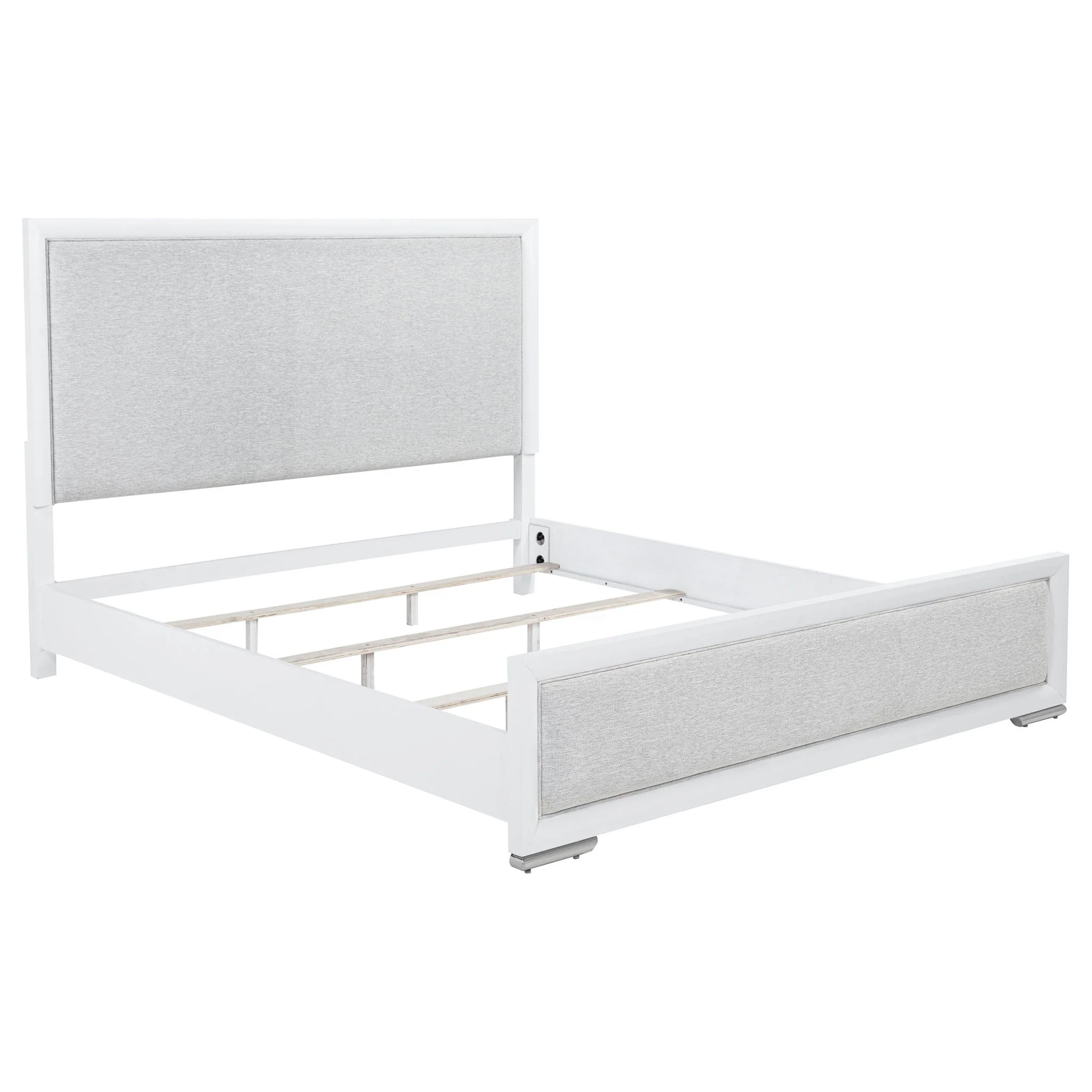 Gracemont 4-piece Eastern King Bedroom Set White - Image 2