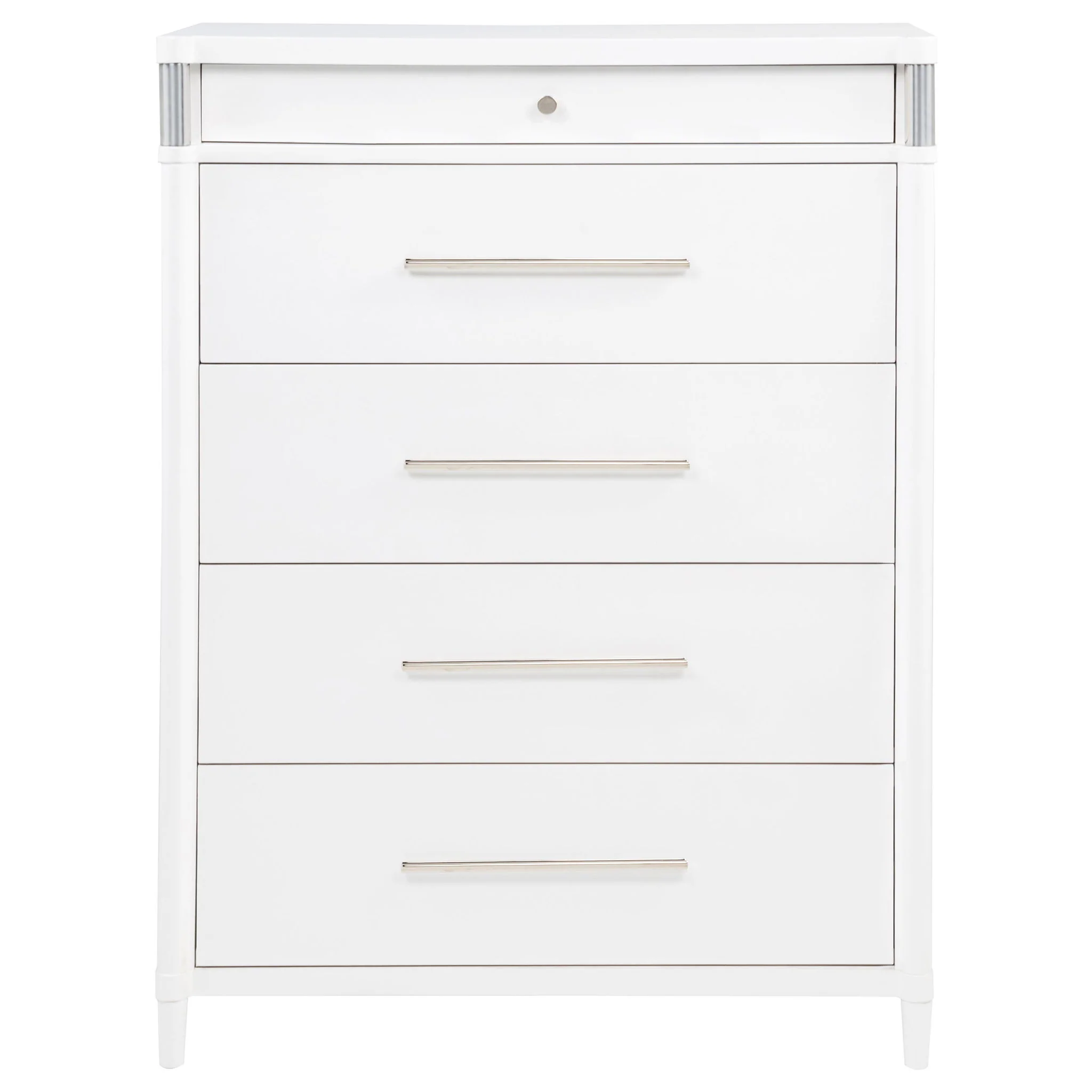 Gracemont 5-drawer Bedroom Chest of Drawers White - Image 4