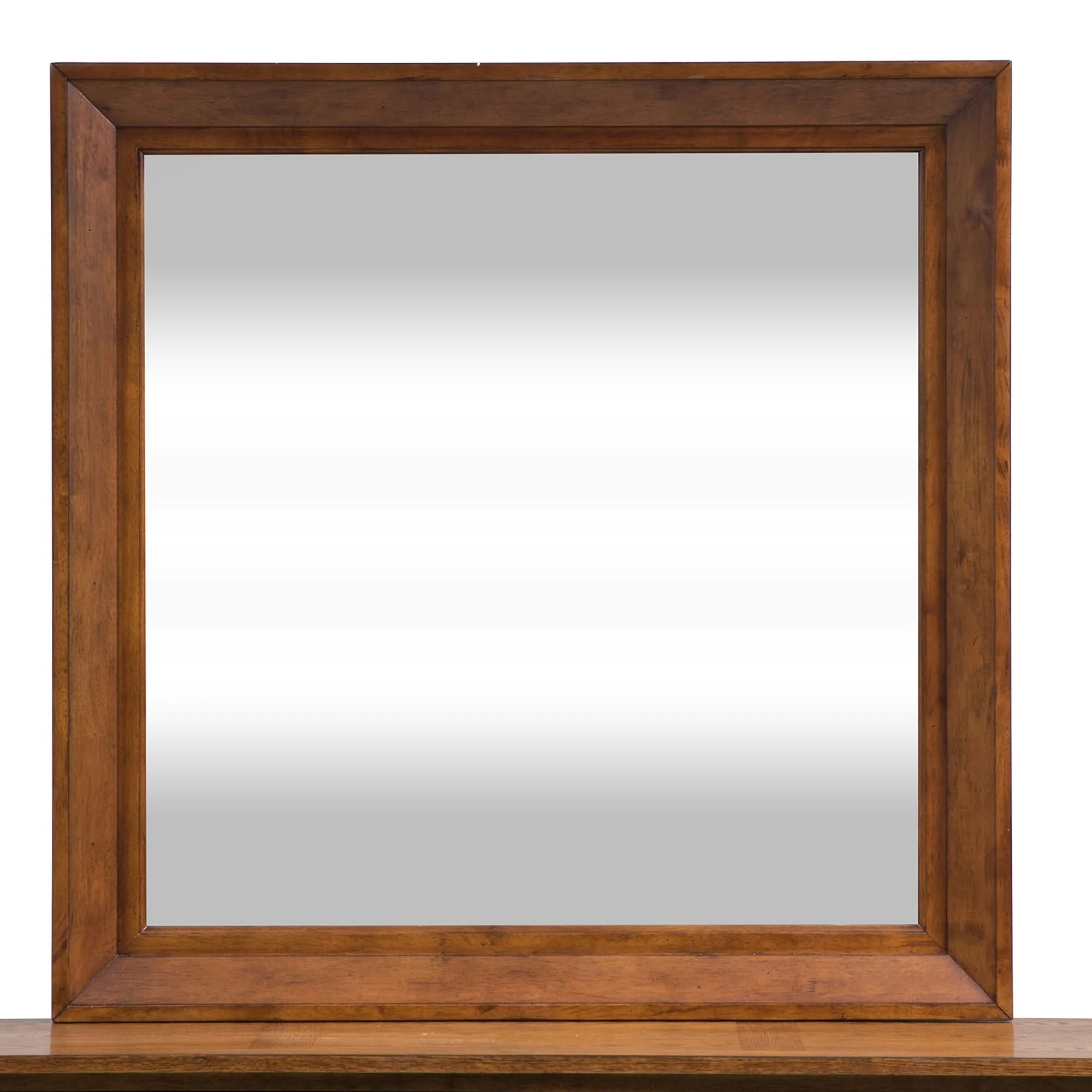 Grandpas Cabin - 42" Mirror - Aged Oak - Image 2