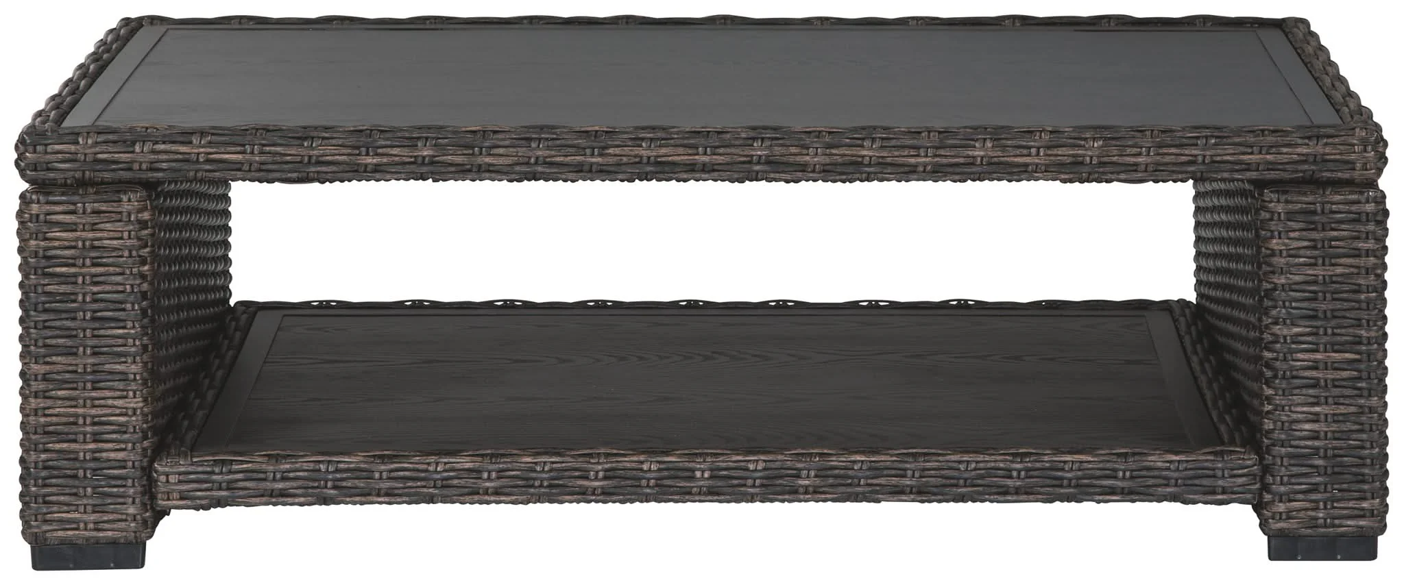 Grasson Lane - Rectangular Cocktail Table - Brown - Image 4