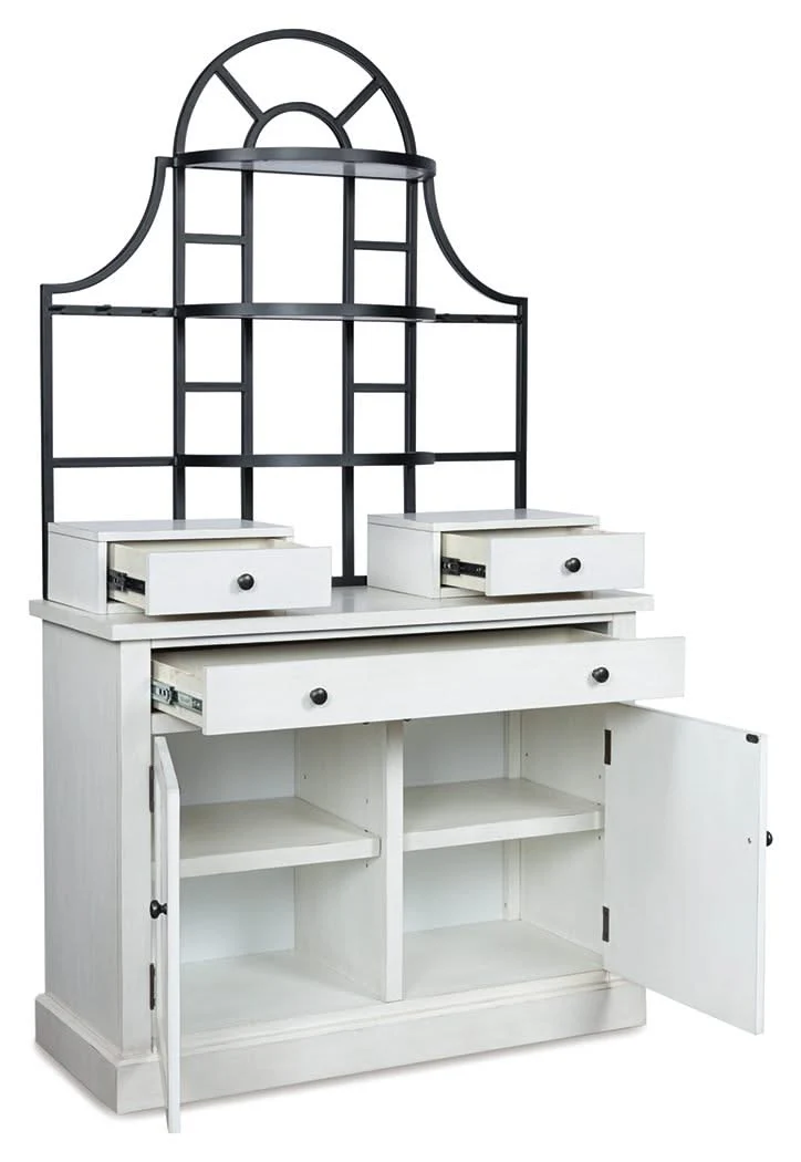Greddinton - Baker's Rack - White - Image 2