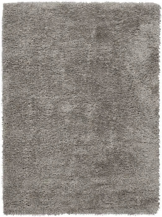GREY 7X9 LUSH SHAG RUG