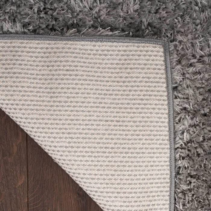GREY 7X9 LUSH SHAG RUG - Image 2