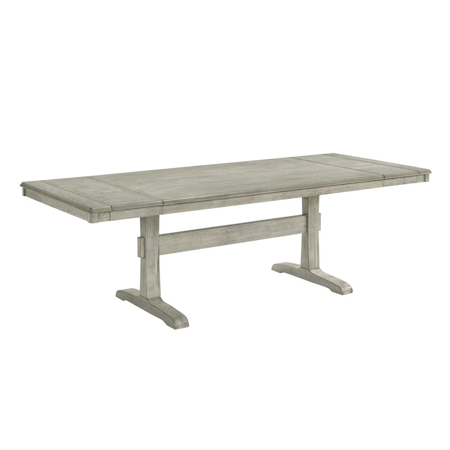 Hallendale - Trestle Table - Gravel Wash - Image 4