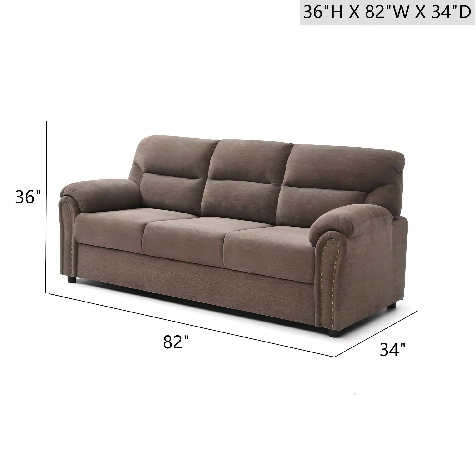 Hamilton - Sofa With Nailhead Trim - Image 11
