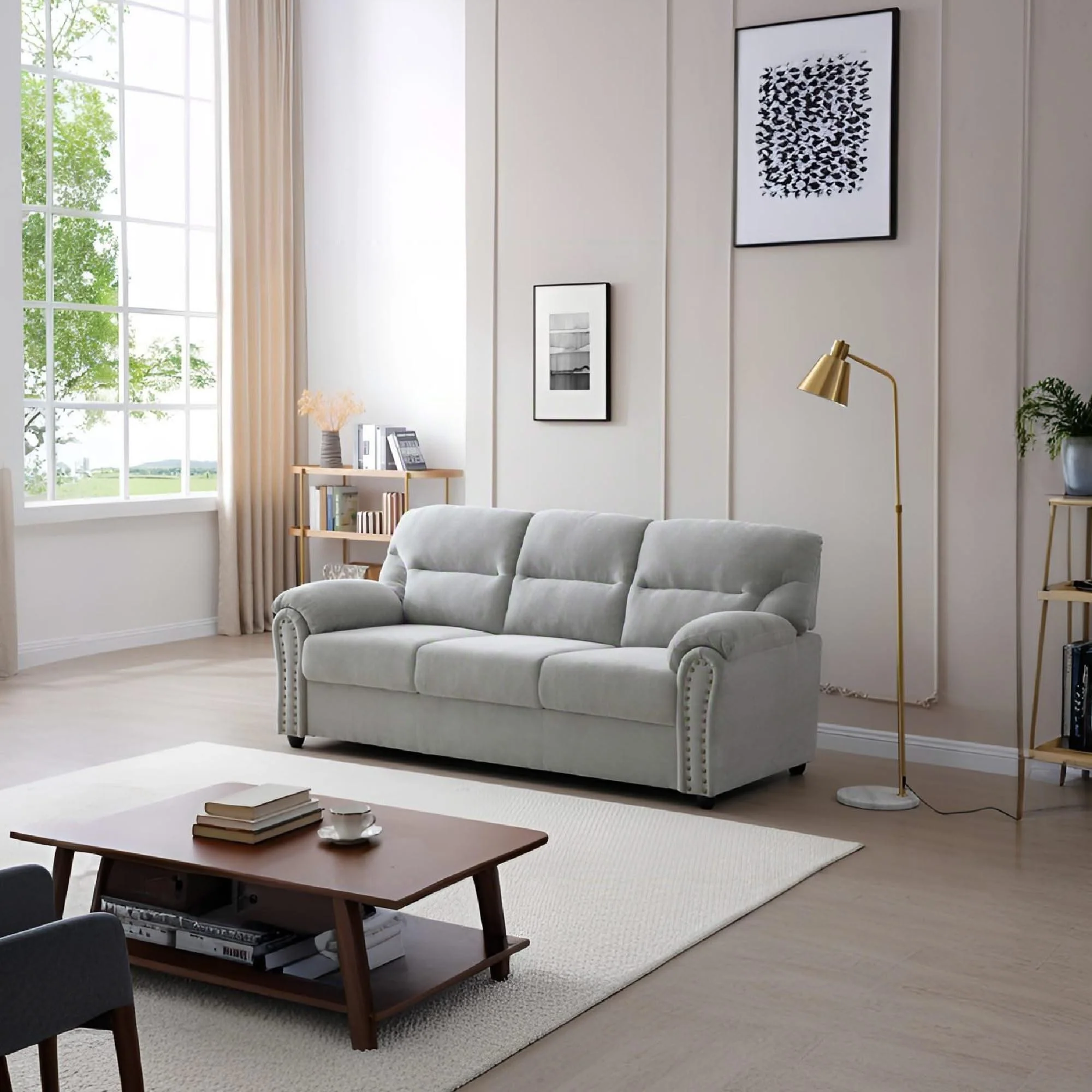 Hamilton - Sofa With Nailhead Trim - Image 12