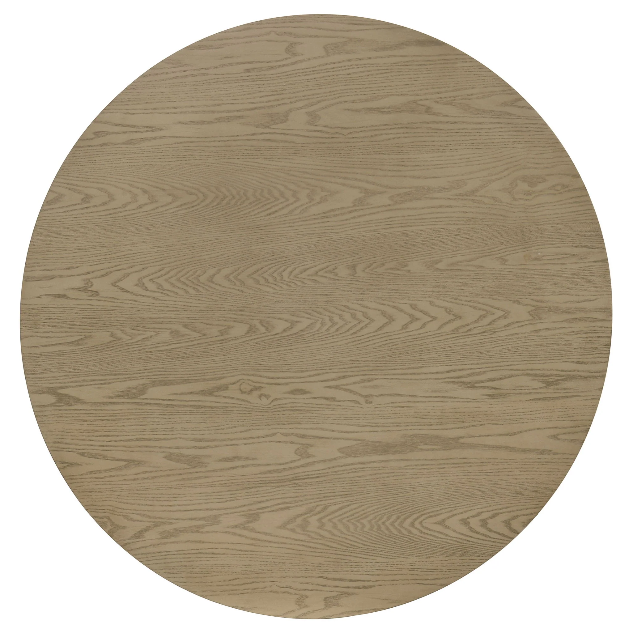 Hamlyn 5-piece Round Wood Dining Set Cream and Natural Oak - Image 2
