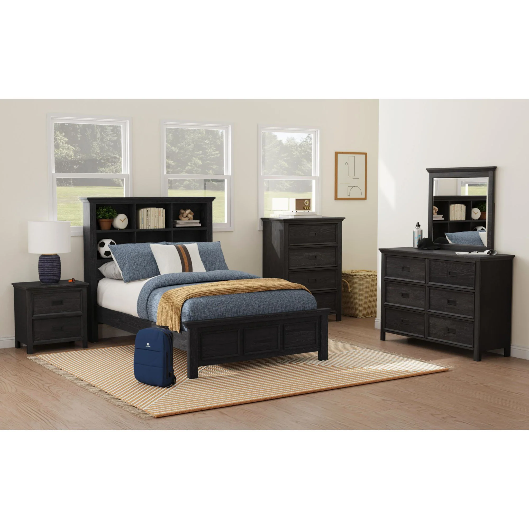 Hampton Kids - 2-Drawer Nightstand With Usb - Image 7