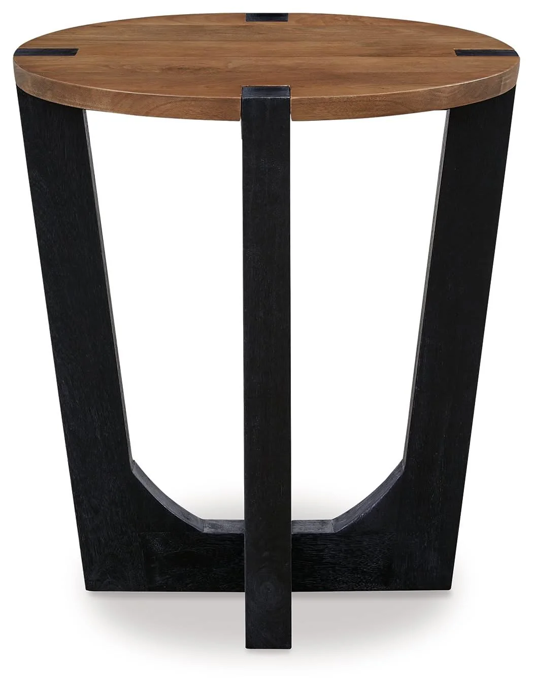 Hanneforth - Round End Table - Brown - Image 2